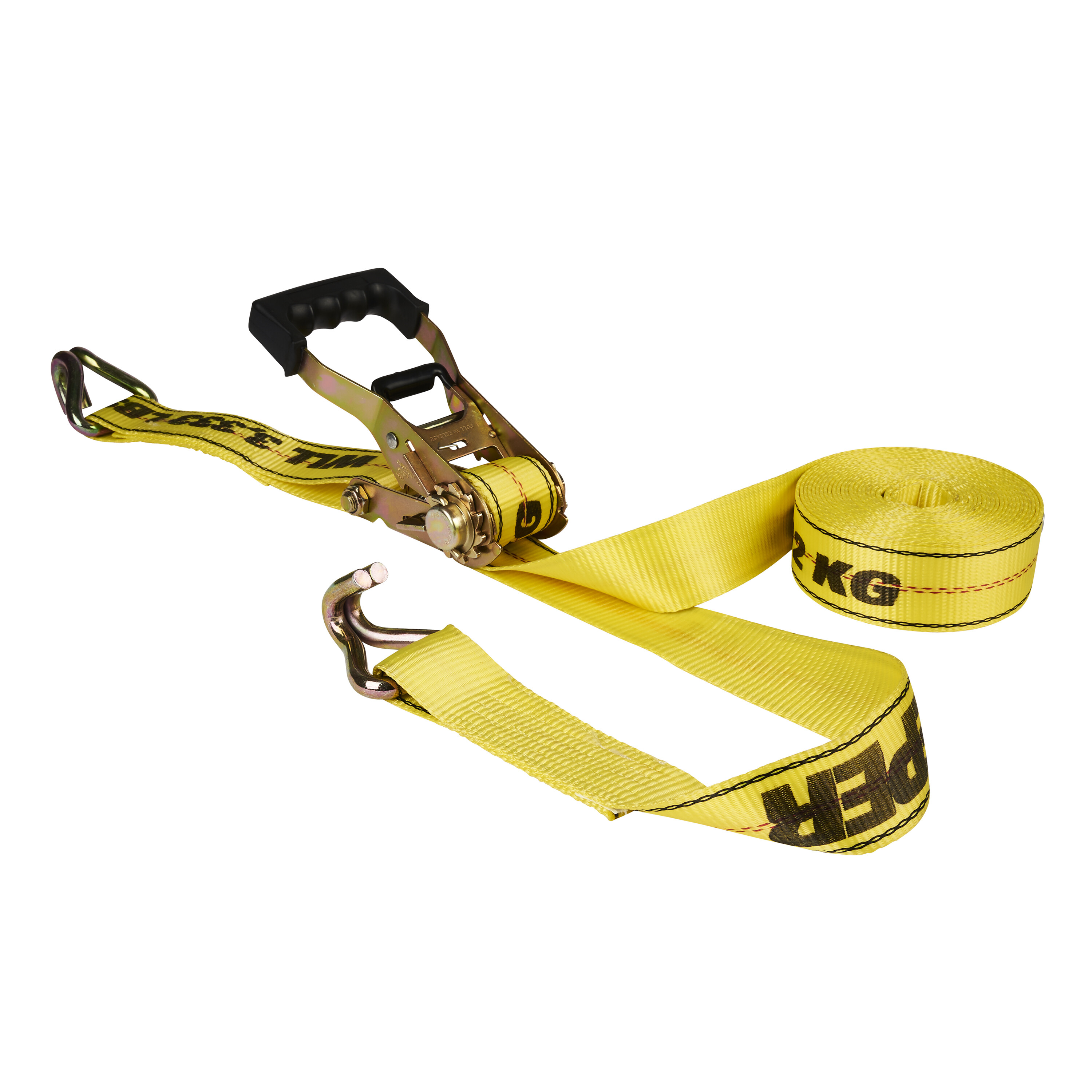 2 x 27' EZ Release Ratchet Tie-Down with Double J-Hooks — Keeper