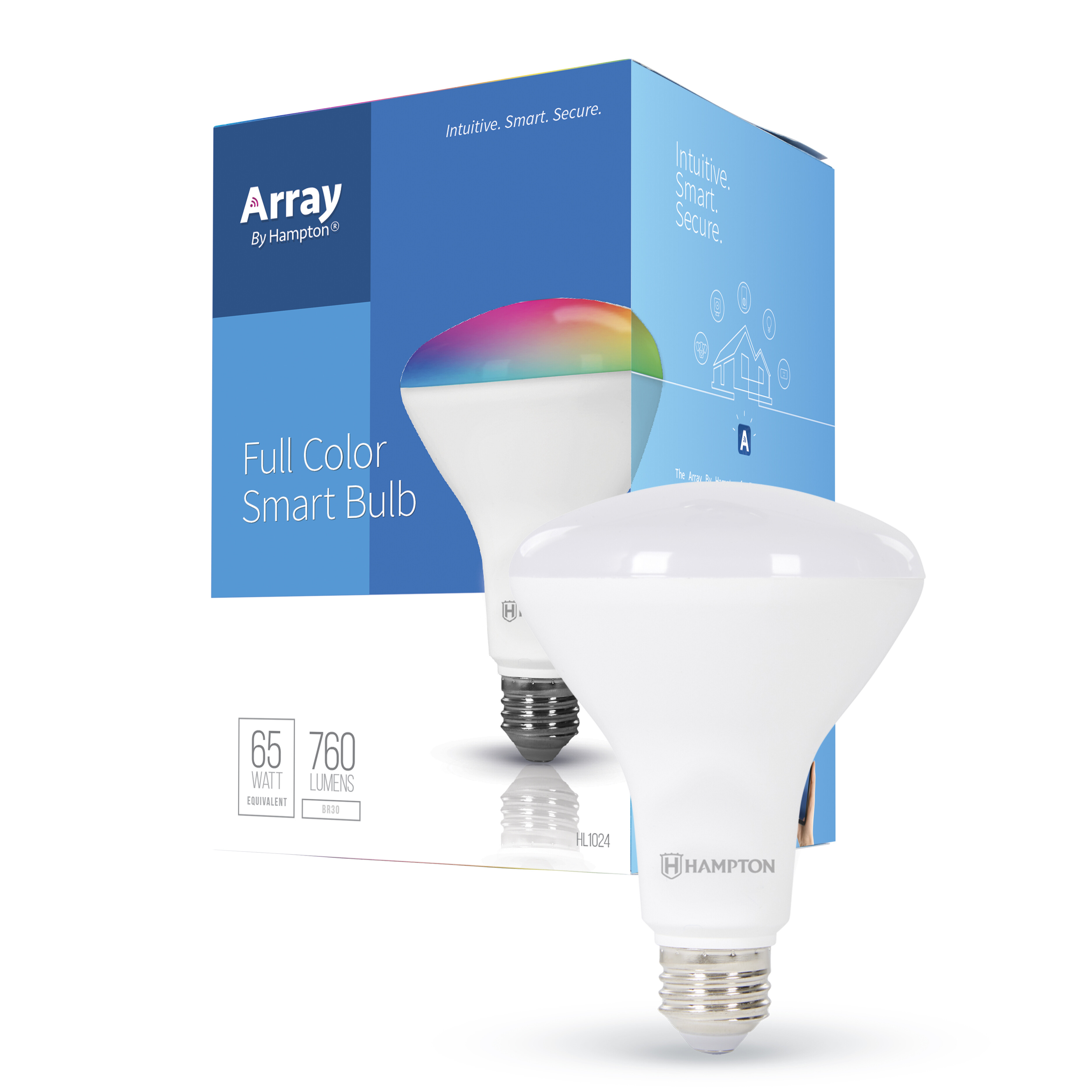 SmartLife Full Colour LED Bulb, Wi-Fi, GU10, 330 lm