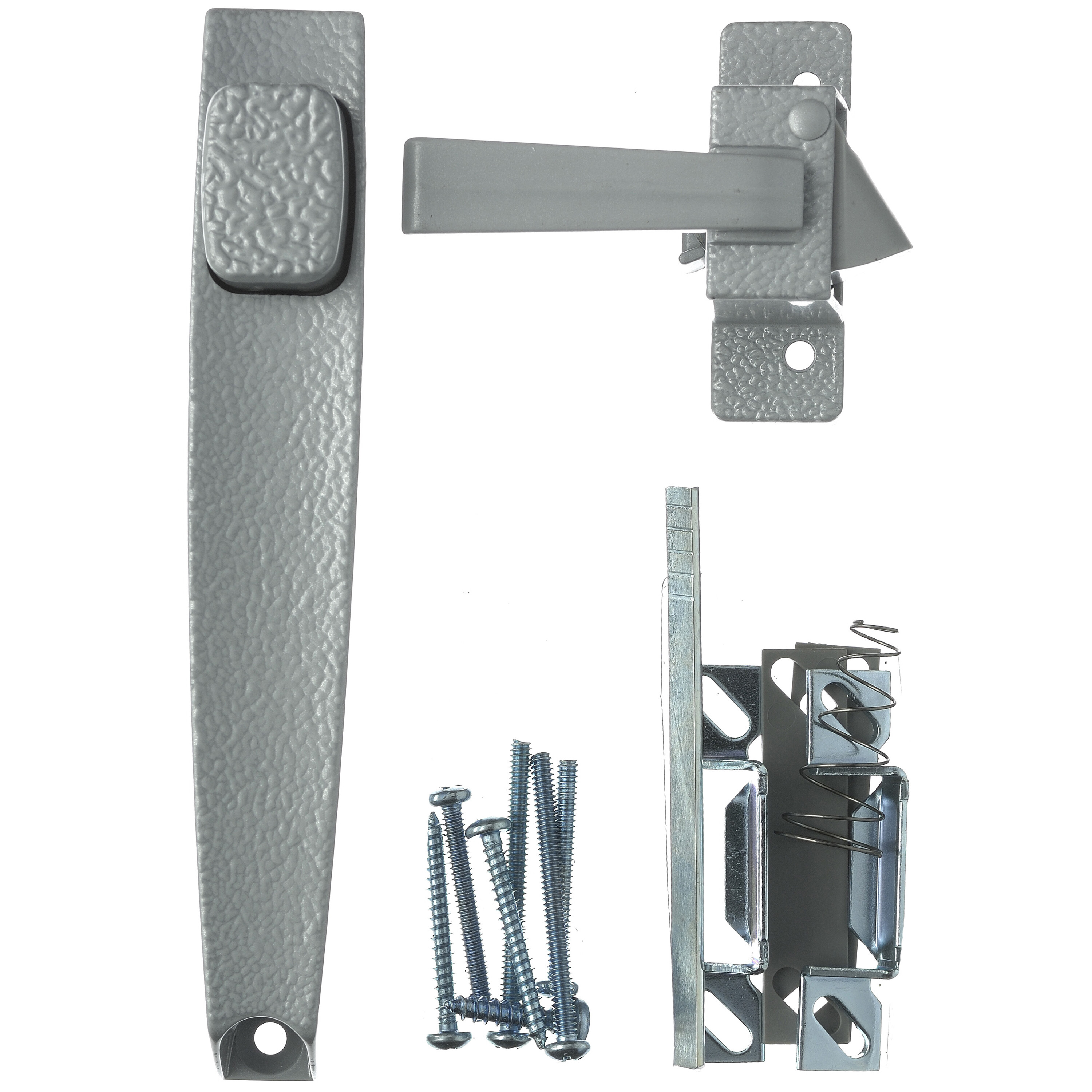 Tie-Down Textured Push Button Door Latch