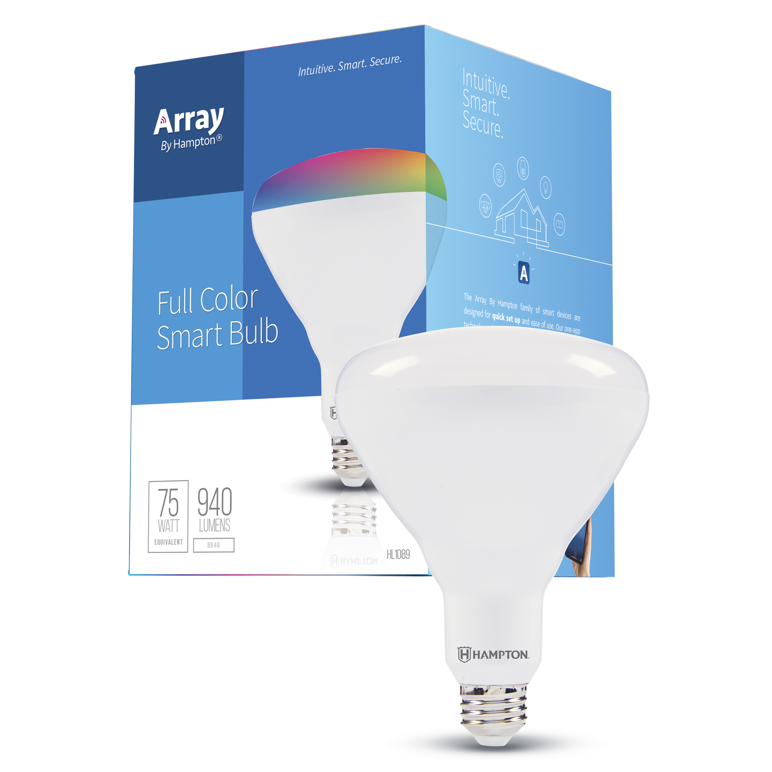 Br30 smart on sale bulb color