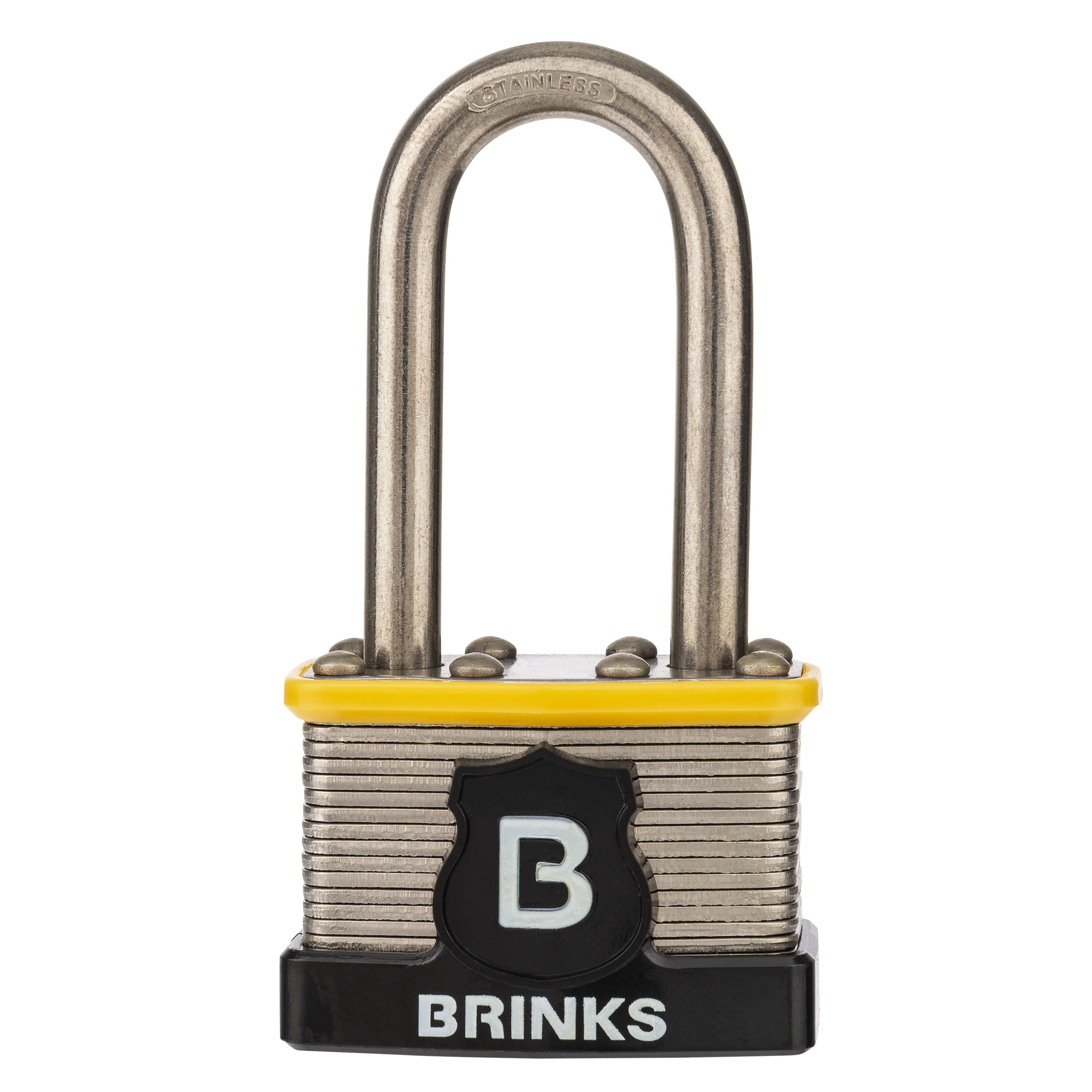 44mm Commercial Laminated Steel Keyed and Warded Padlock, 2
