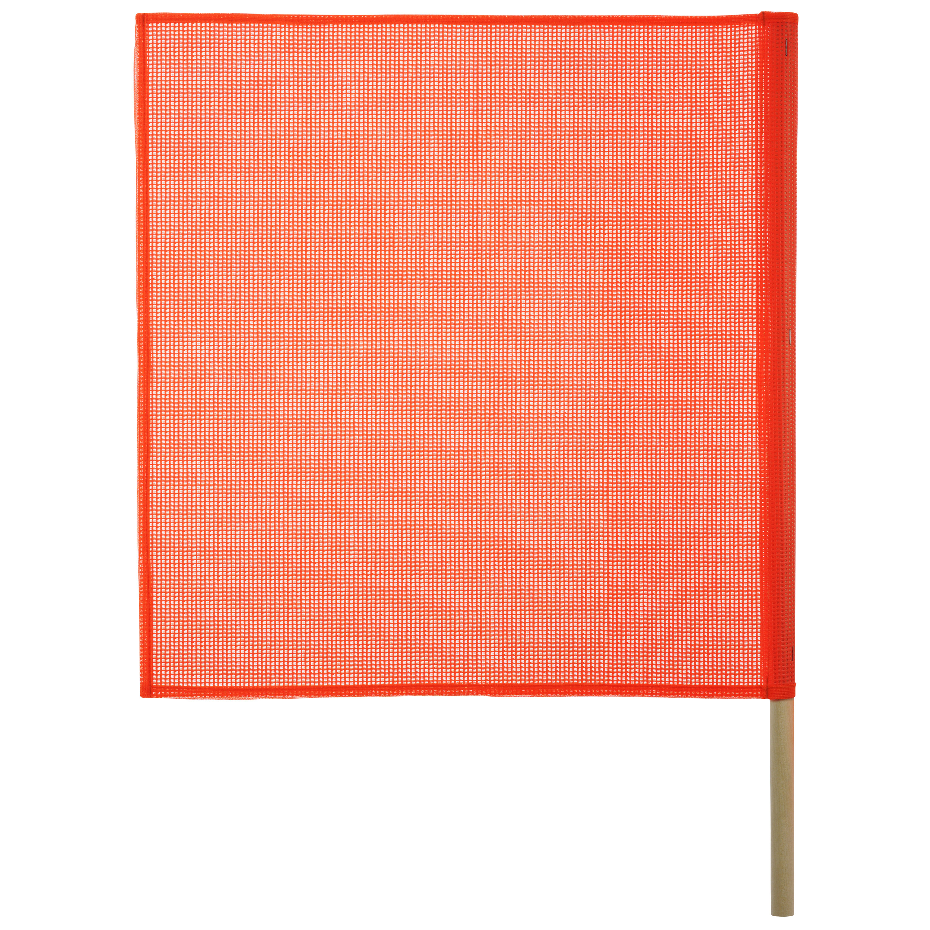 Safety Flag with Wooden Dowel