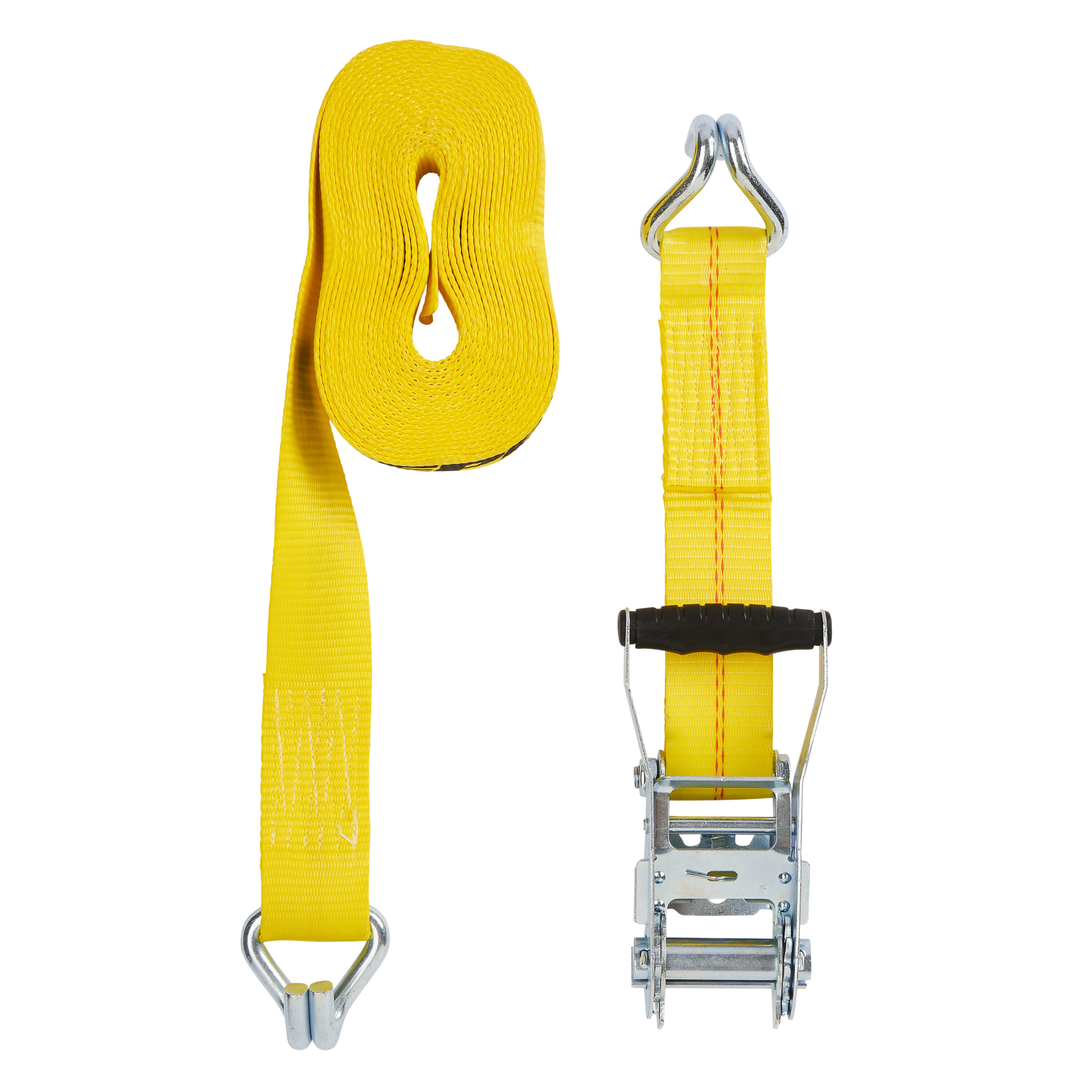  HAMPTON PROD Keeper Keeper – 2” x 10' Auto Ratchet Tie-Down  with Snap Hooks - 2,000 lbs. Working Load Limit and 6,000 lbs. Break  Strength : Automotive