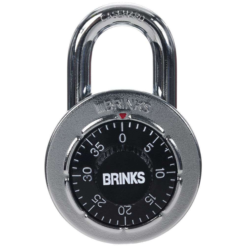 48mm Dial Combination Padlock — Brinks Padlocks