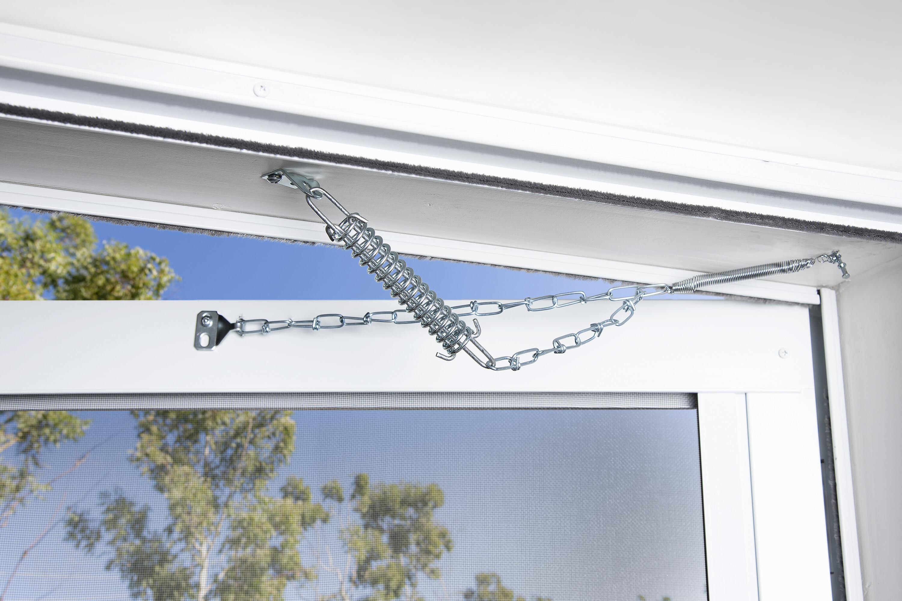 Screen on sale door chain