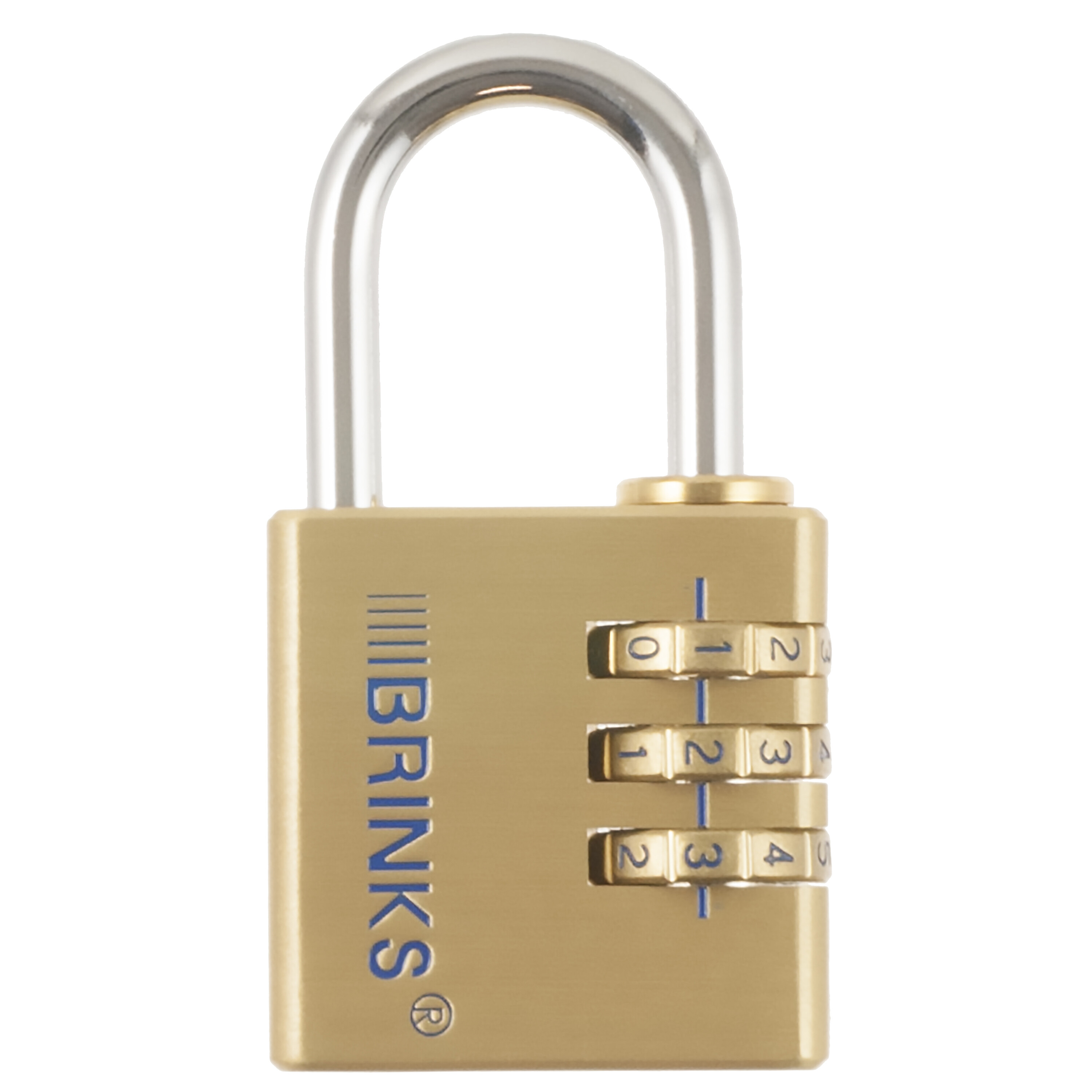 how to open a brinks 3 dial resettable combination lock