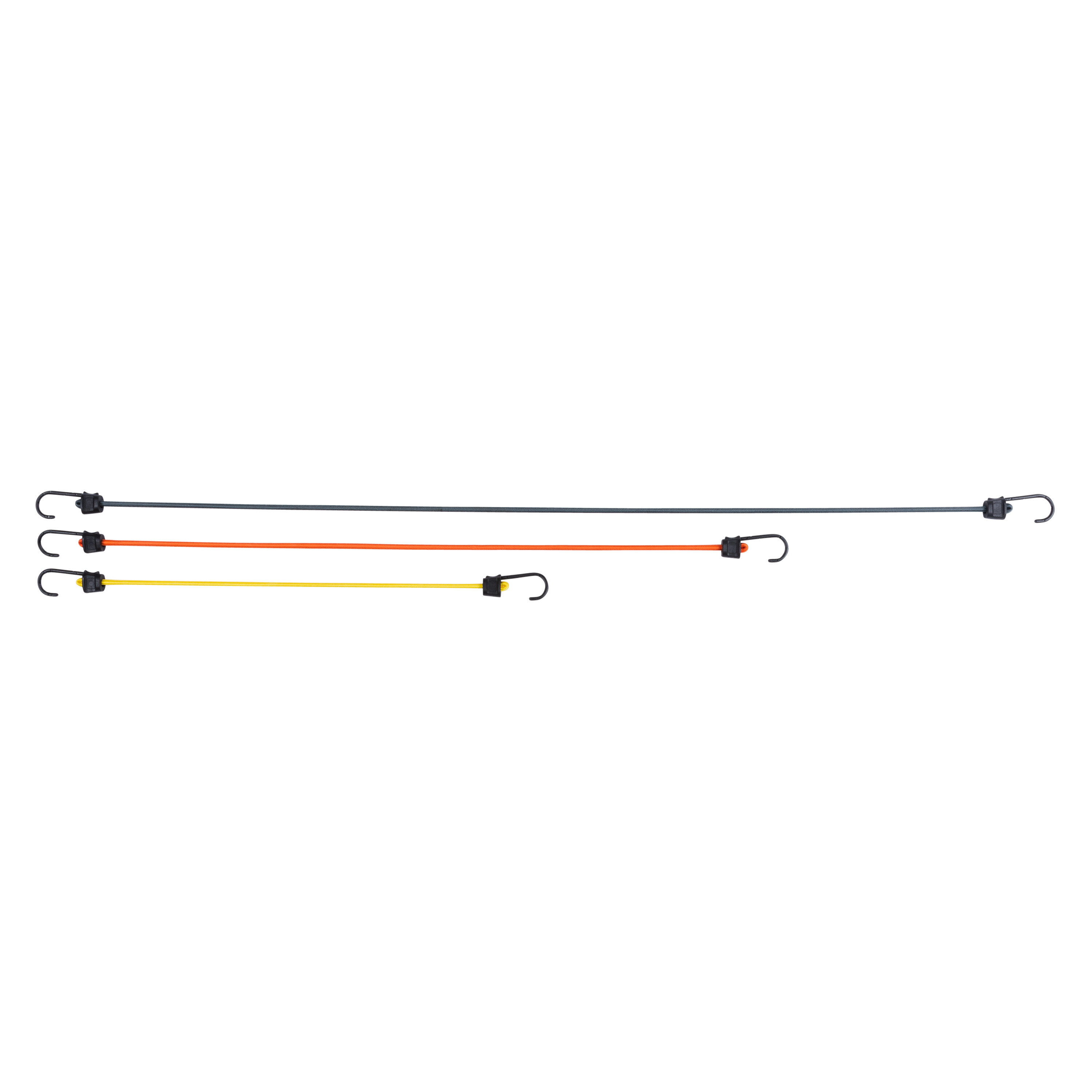 12-Piece Assorted SST Hook Bungee Cords