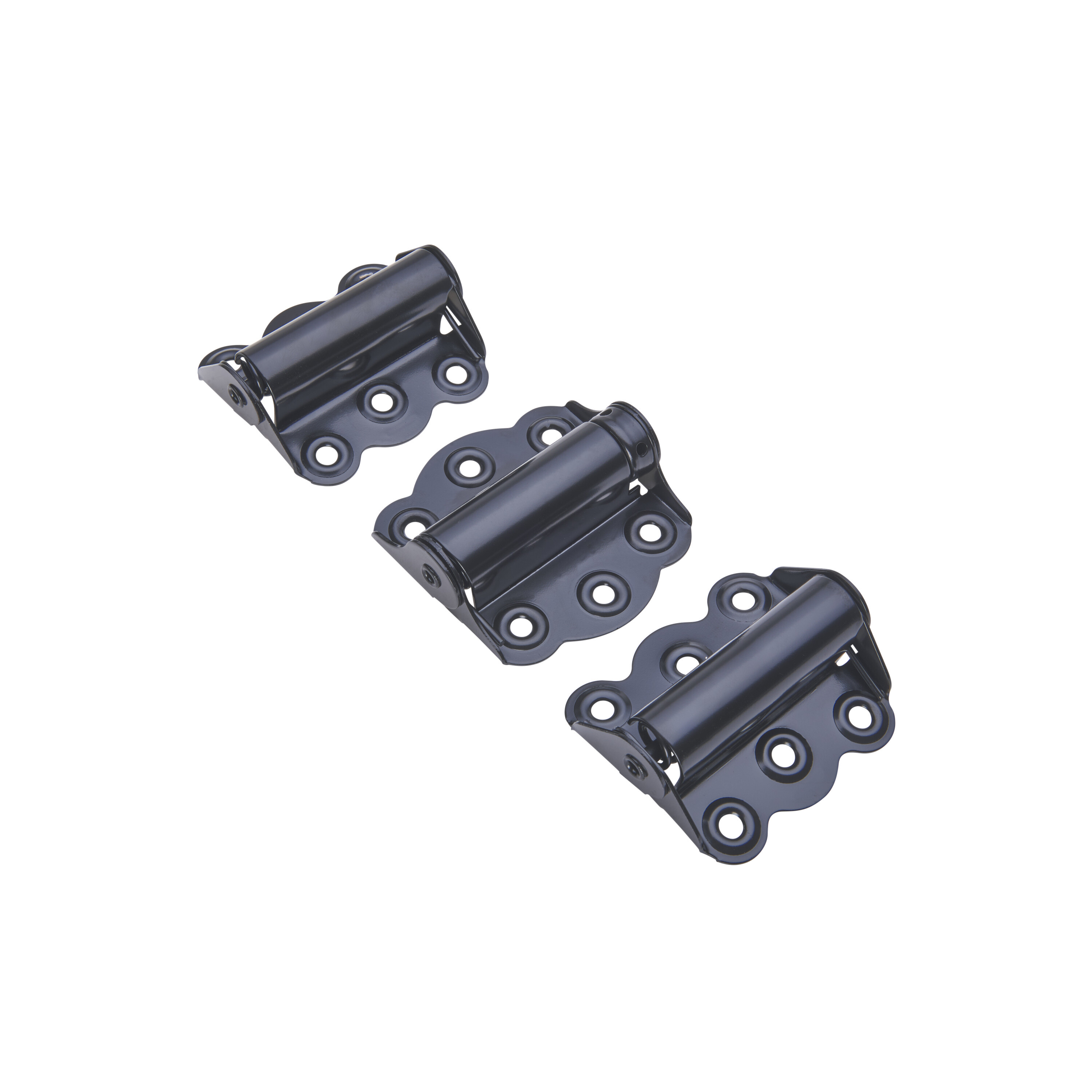 Wright Products 2 3/4" Adjustable & Self Closing Door Hinges - Set of  2 Self Closing Hinges and 1 Adjustable Self Closing Hinge, Black V226BL -  The Home Depot