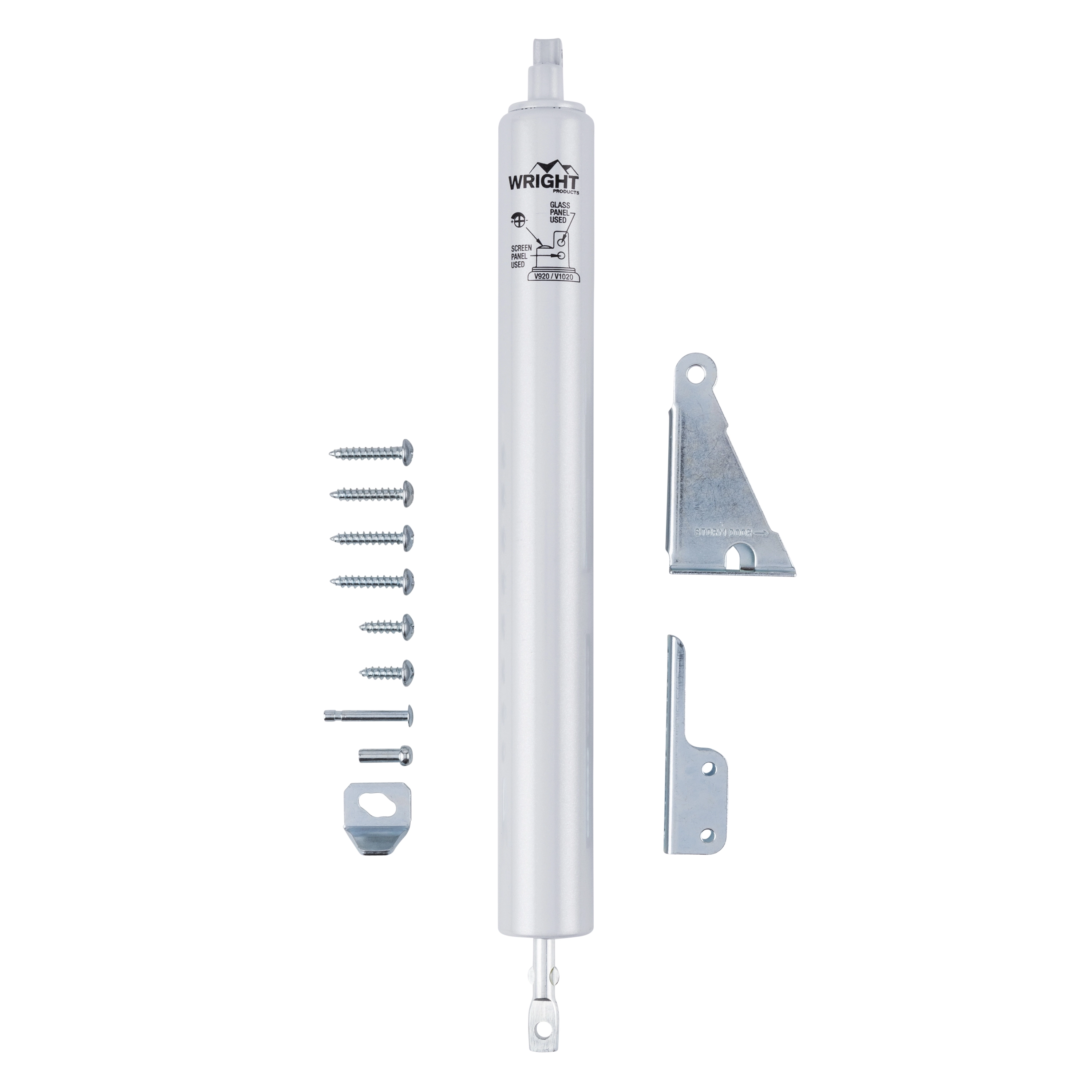 Standard-Duty Pneumatic Screen and Storm Door Closer variant image view