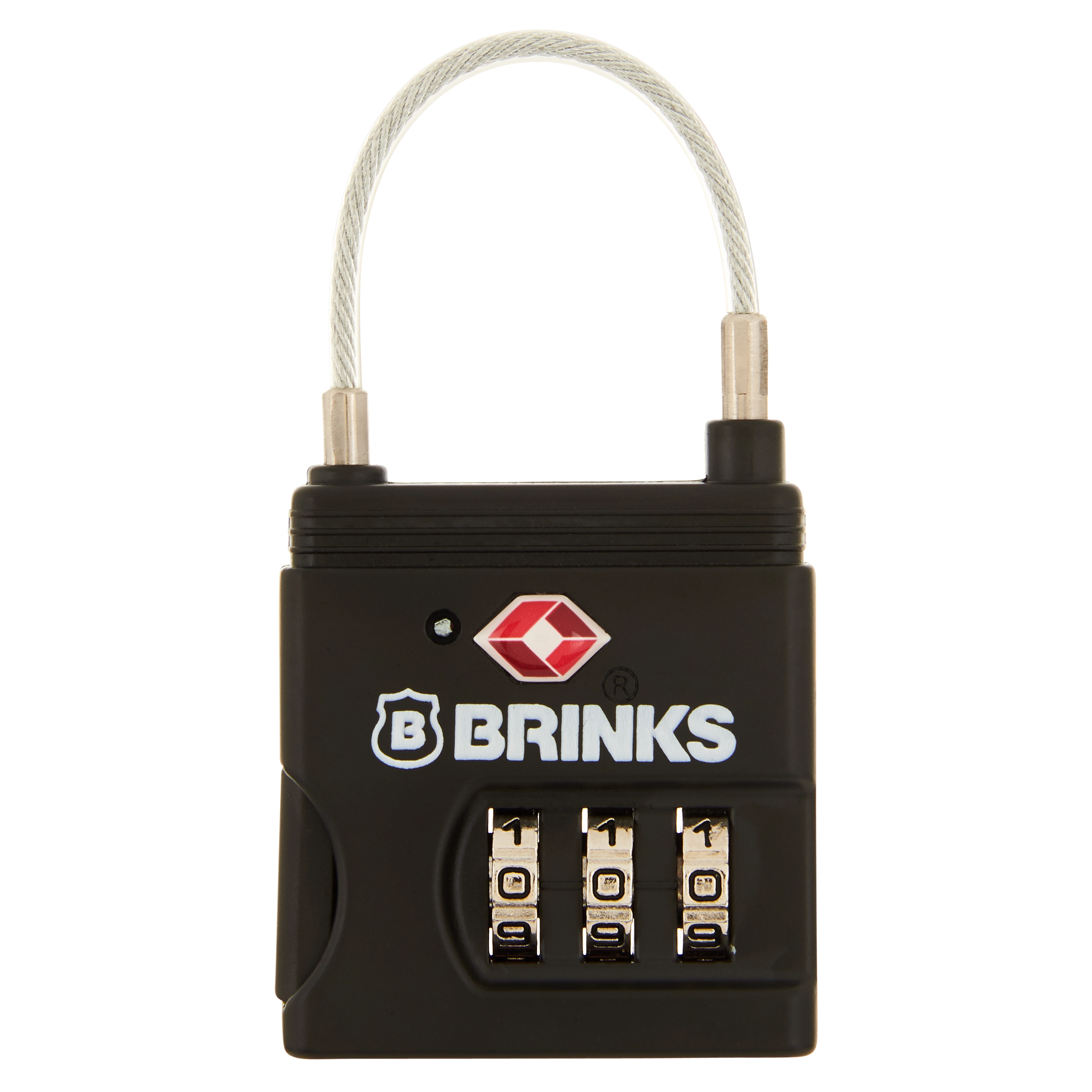 25mm 3-Dial Resettable Combination TSA Travel Lock variant image view