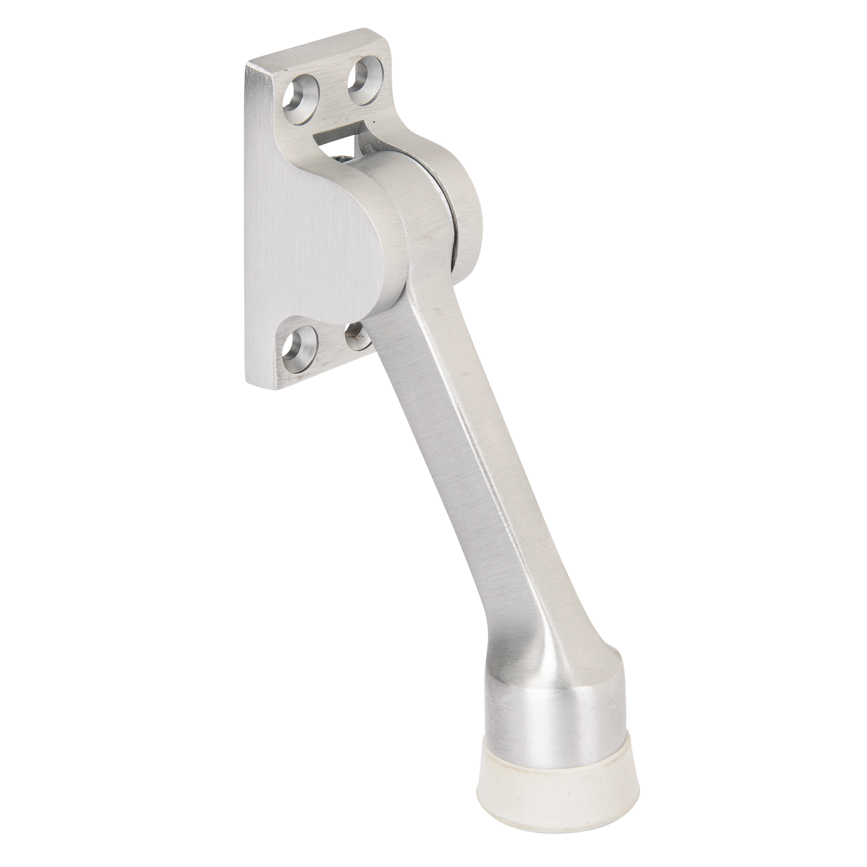 Kick down Door Stop, Satin Chrome variant image view