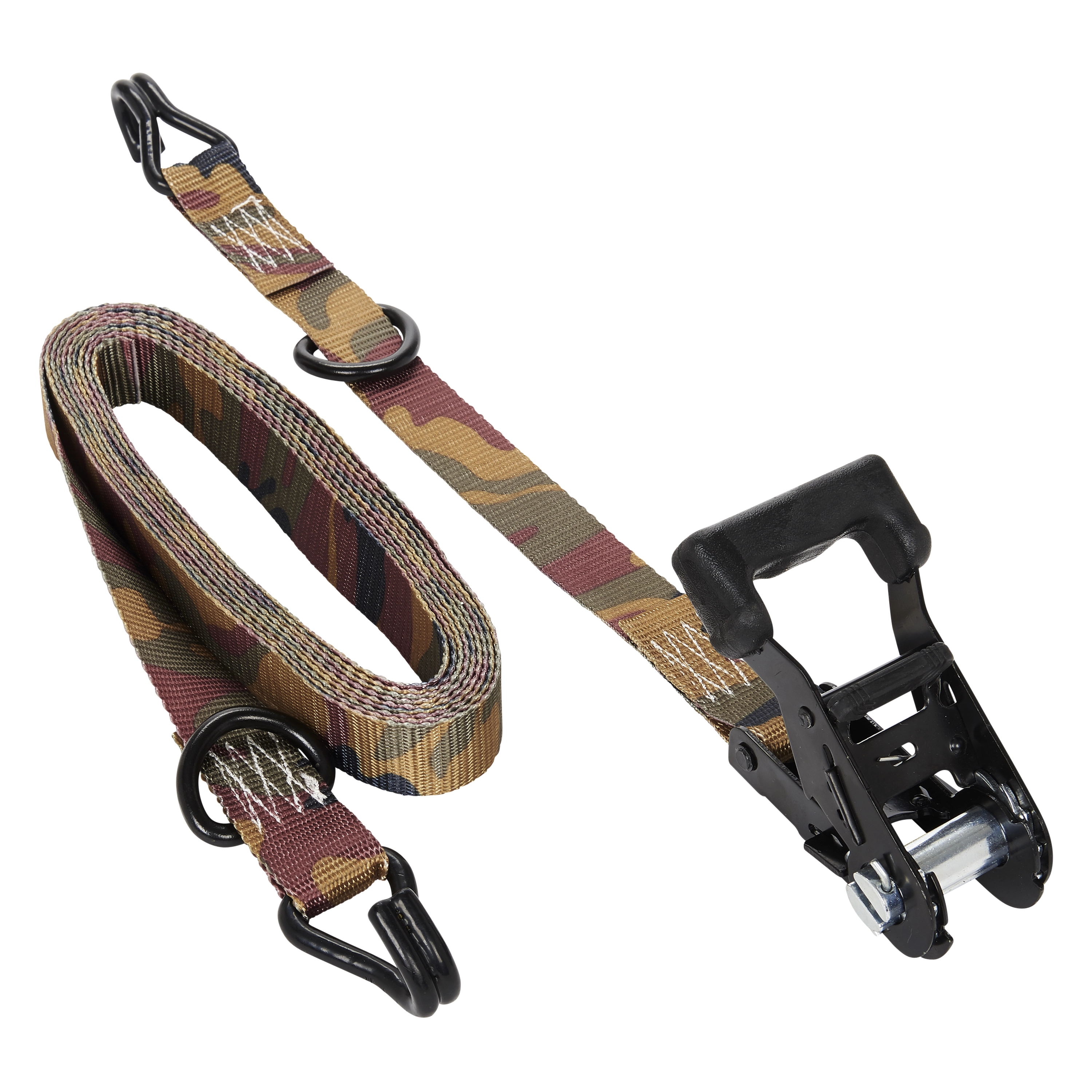 1.25" x 16' High Tension Camo Ratchet Tie-Down variant image view