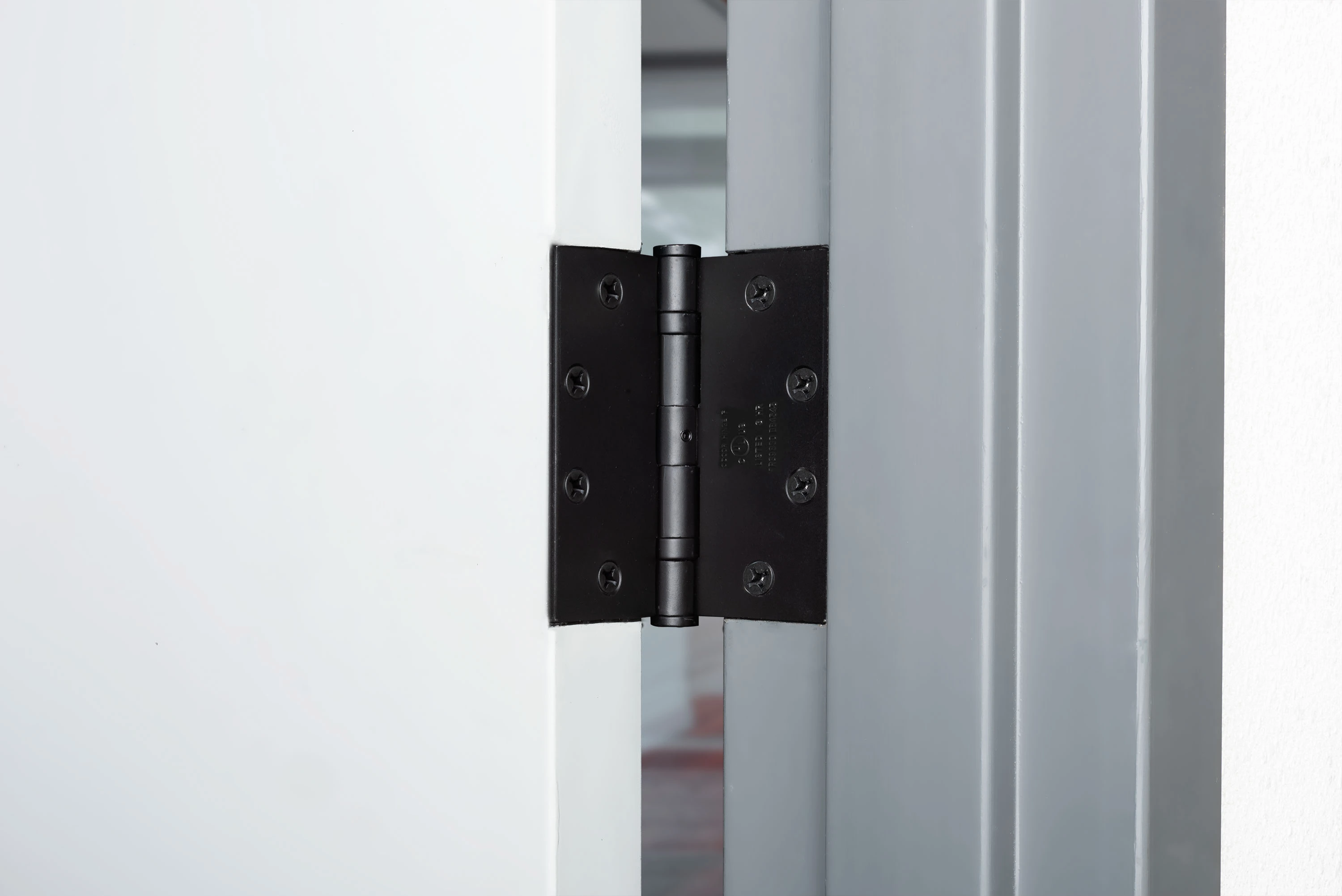 4.5"x4.5" Ball Bearing Door Hinge, Matte Black variant image view