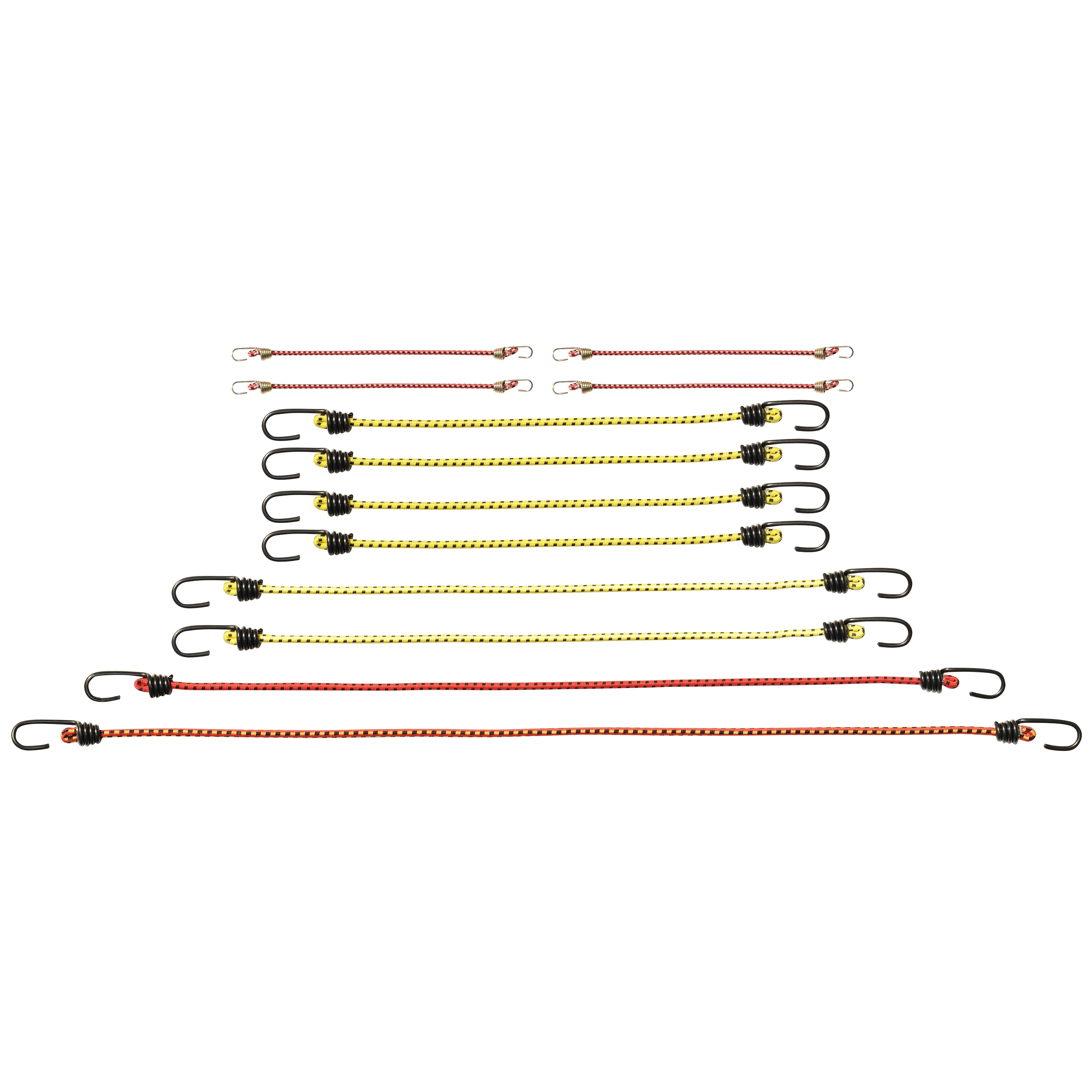 Multi-Pack Bungee Cords, 12 Pack variant image view