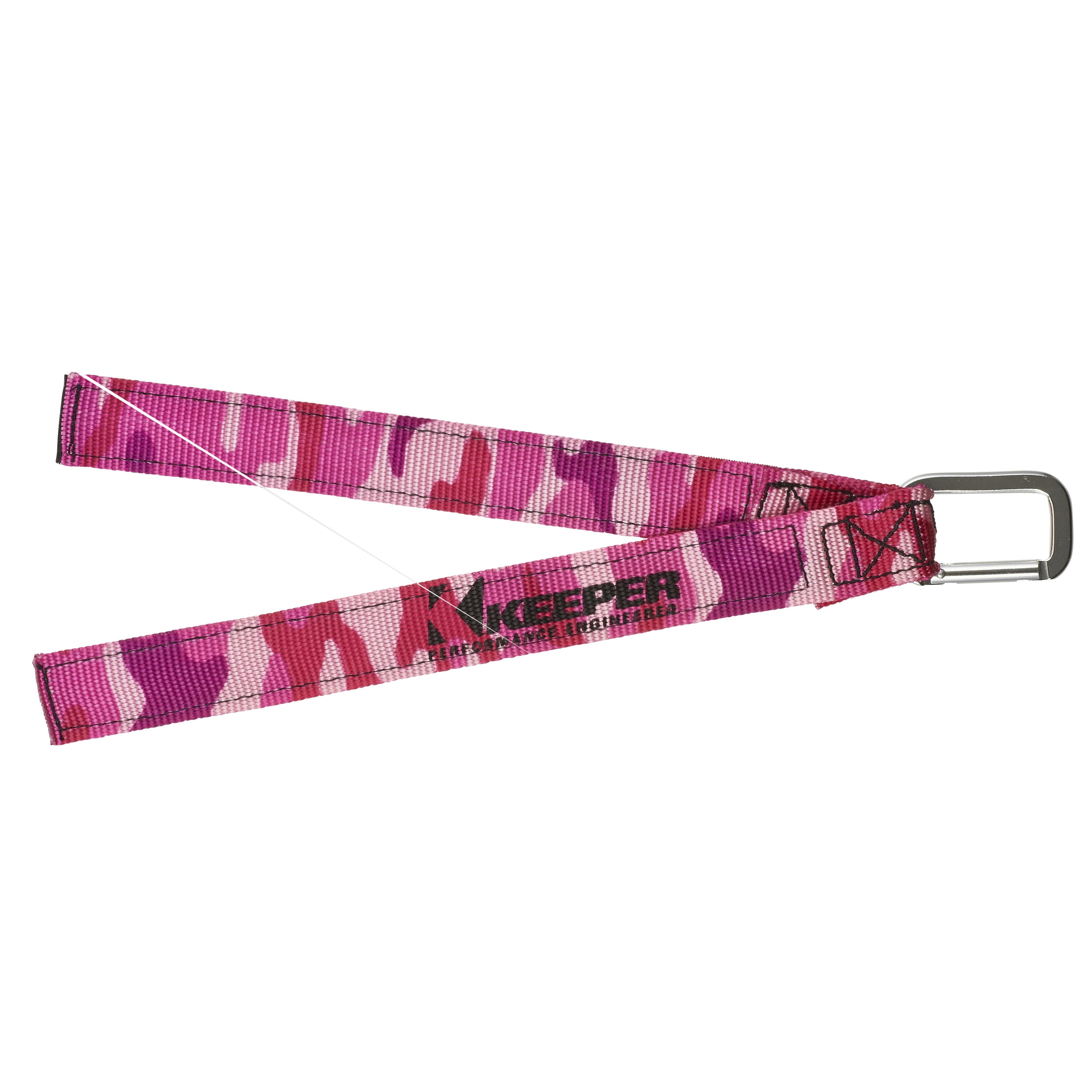 Wrap-It-Up Carabiner Strap, Pink Camo variant image view