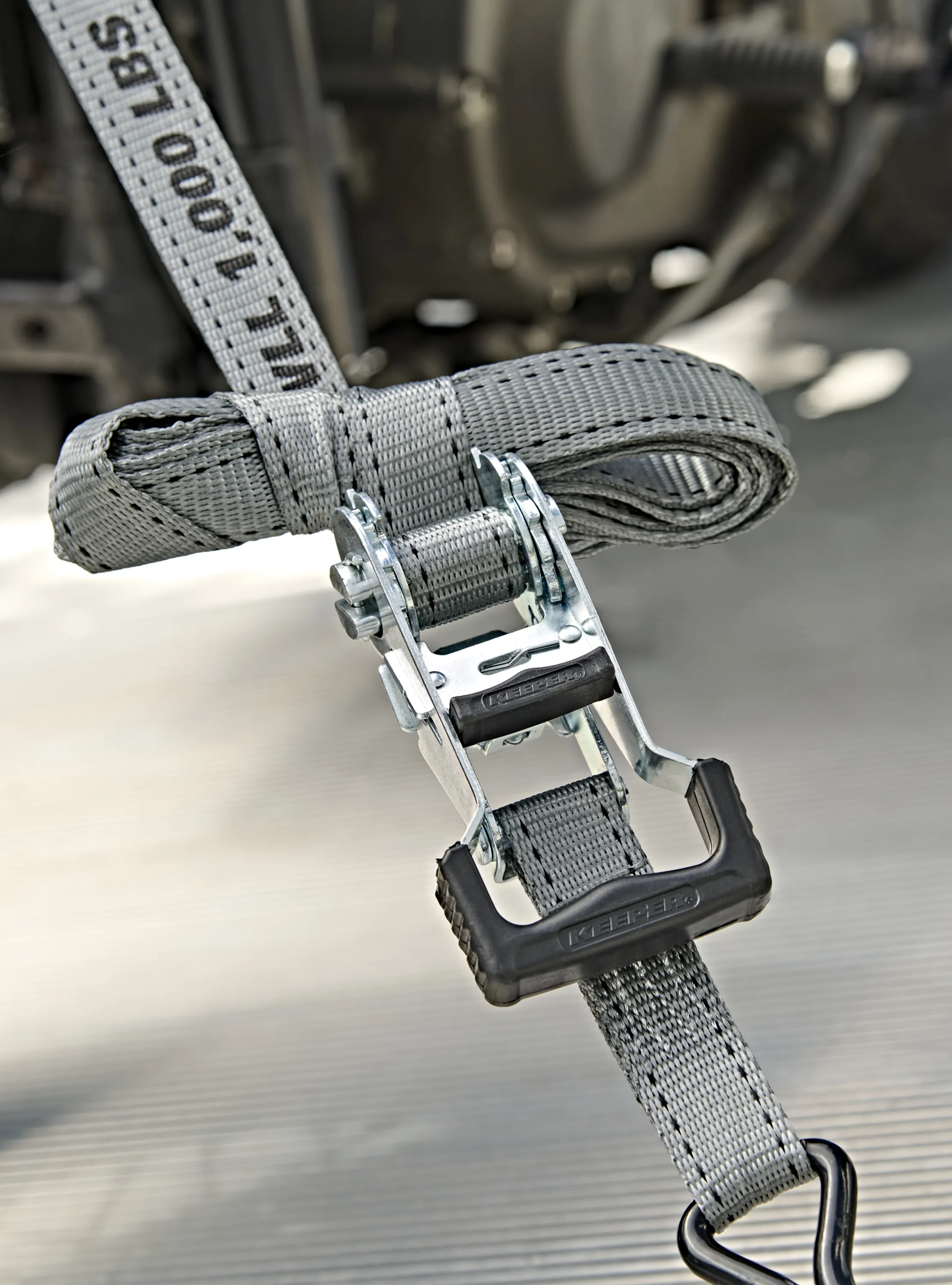 1" x 12' High Tension Ratchet Tie-Down variant image view