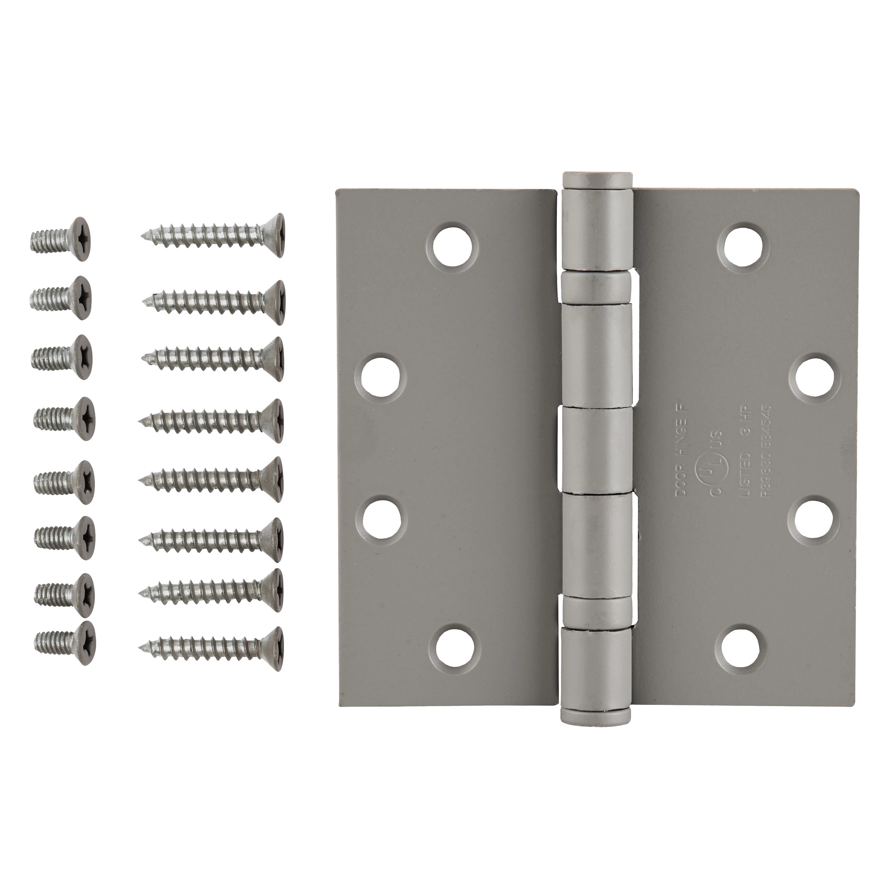 4.5"x4.5" Ball Bearing Door Hinge, Prime Coat variant image view