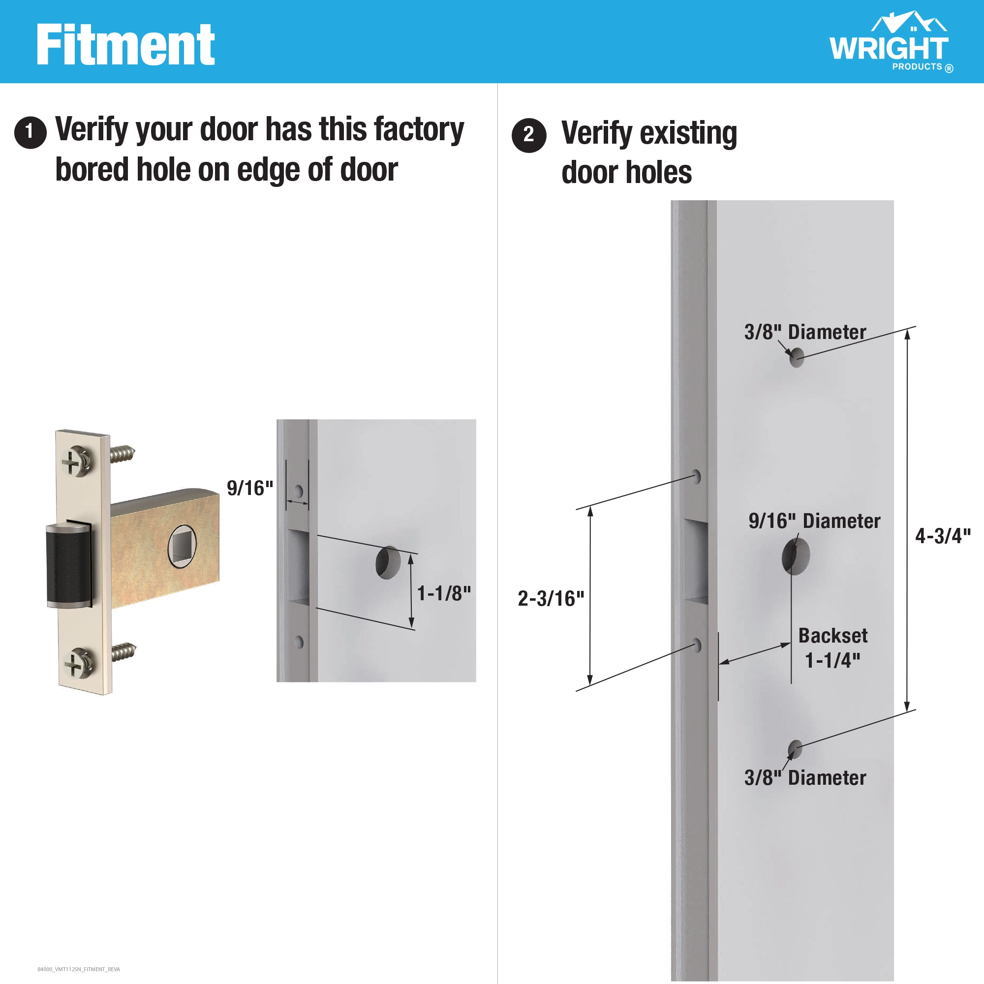 Serenade Mortise Leverset for Wood Core Doors variant image view