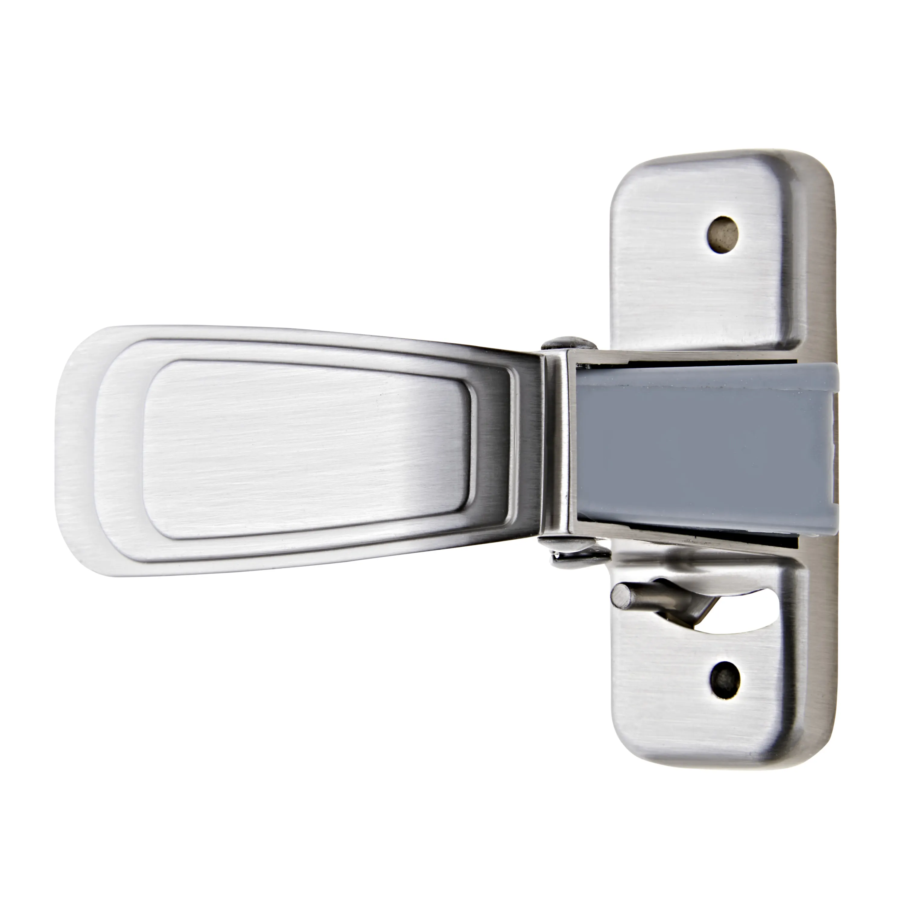 Brookfield Surface Mount Latch, Satin Nickel variant image view