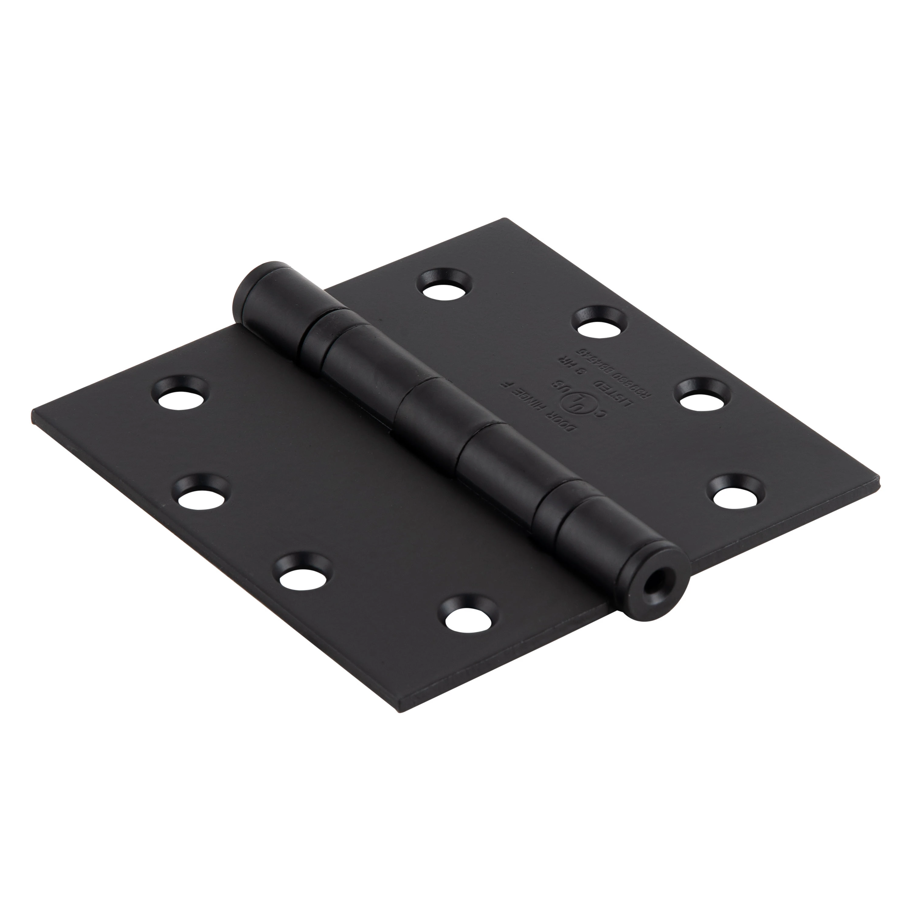 4.5"x4.5" Ball Bearing Door Hinge, Matte Black variant image view