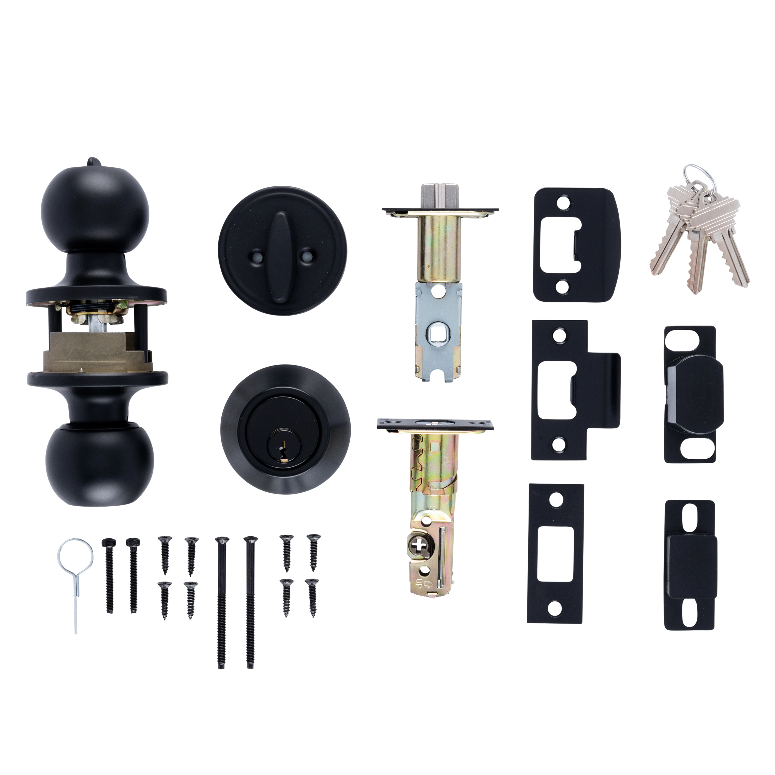 Light Duty Knob Deadbolt Combo variant image view