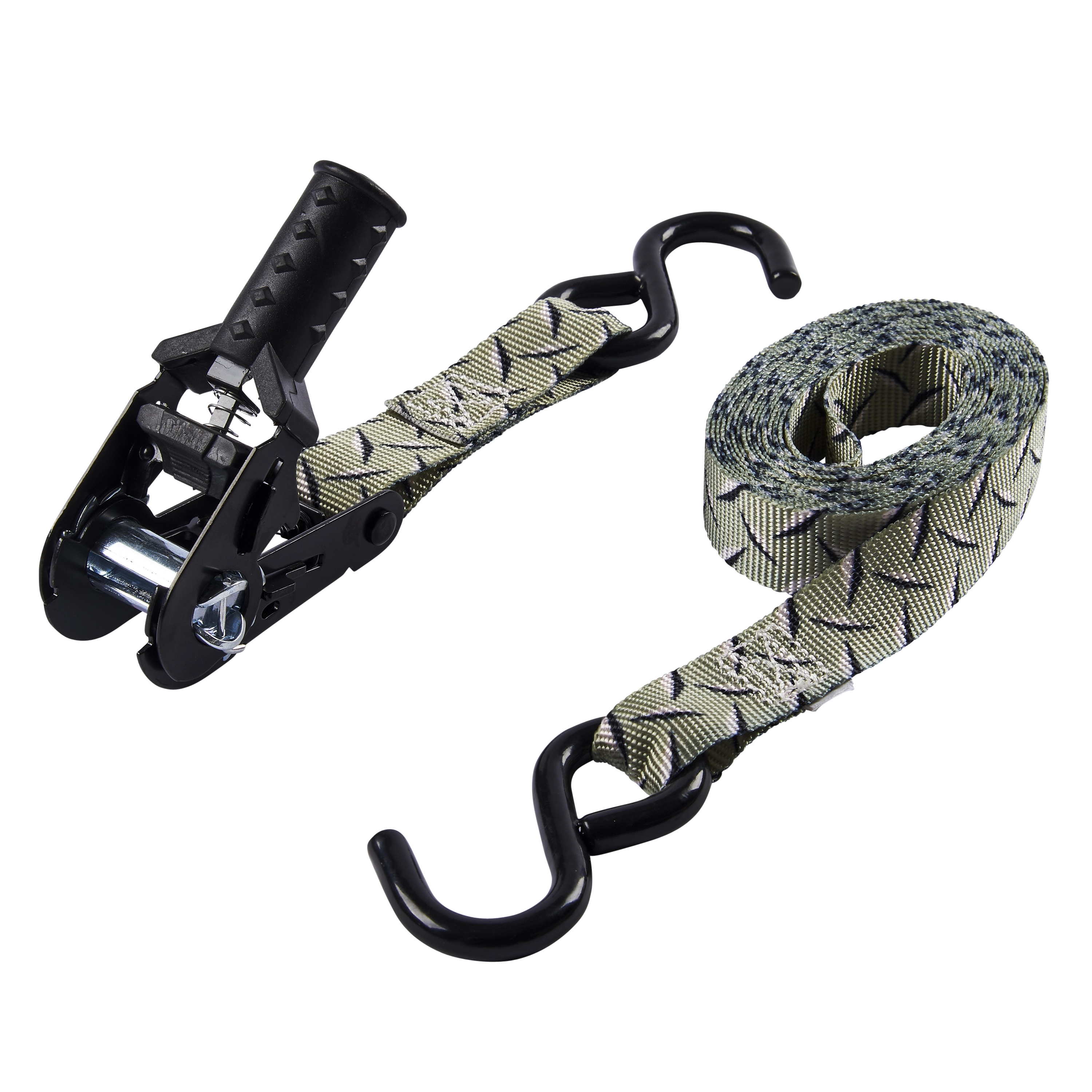 12' Diamond Plate Ratchet Tie-Down variant image view