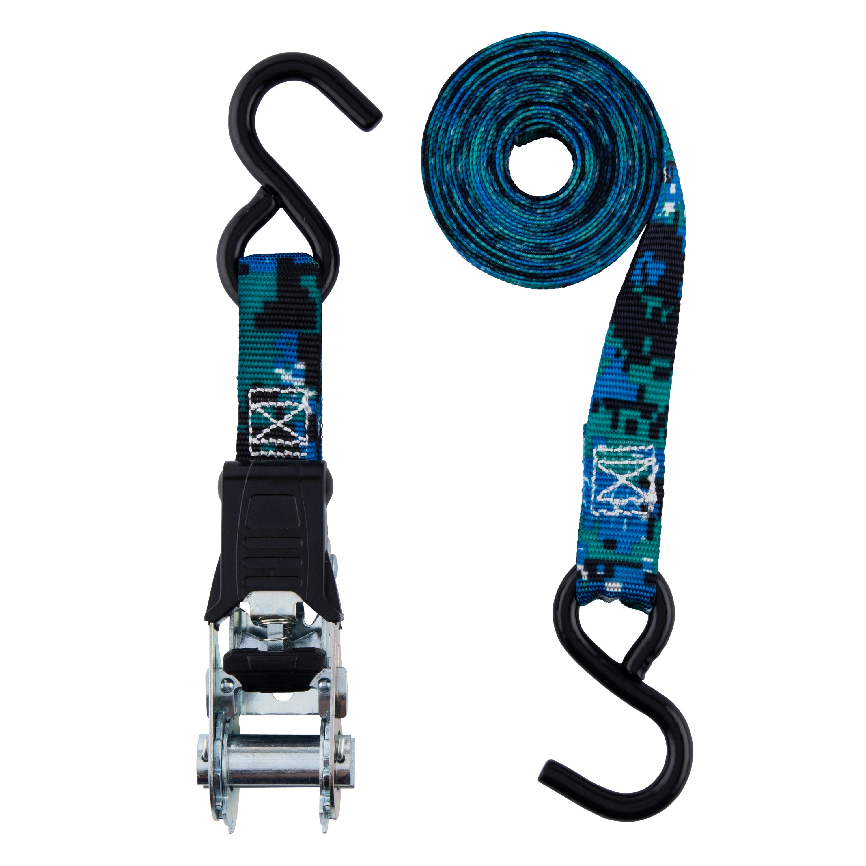 12' Digital Camo Ratchet Tie-Down variant image view