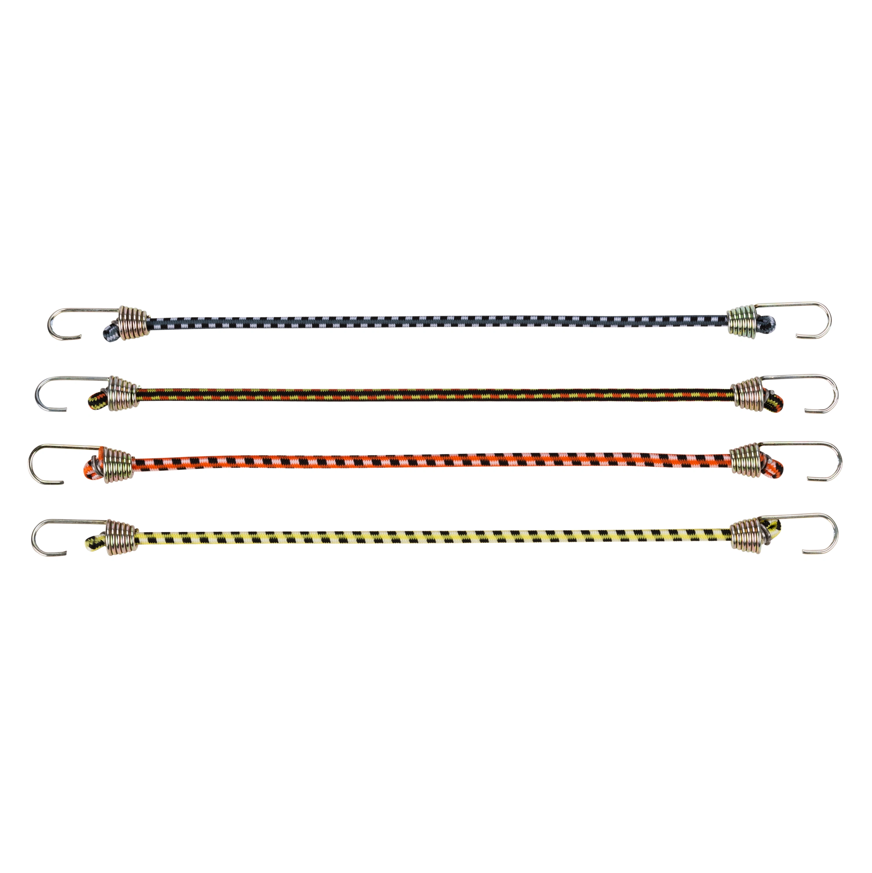 10" Mini Bungee Cords, 4 Pack variant image view