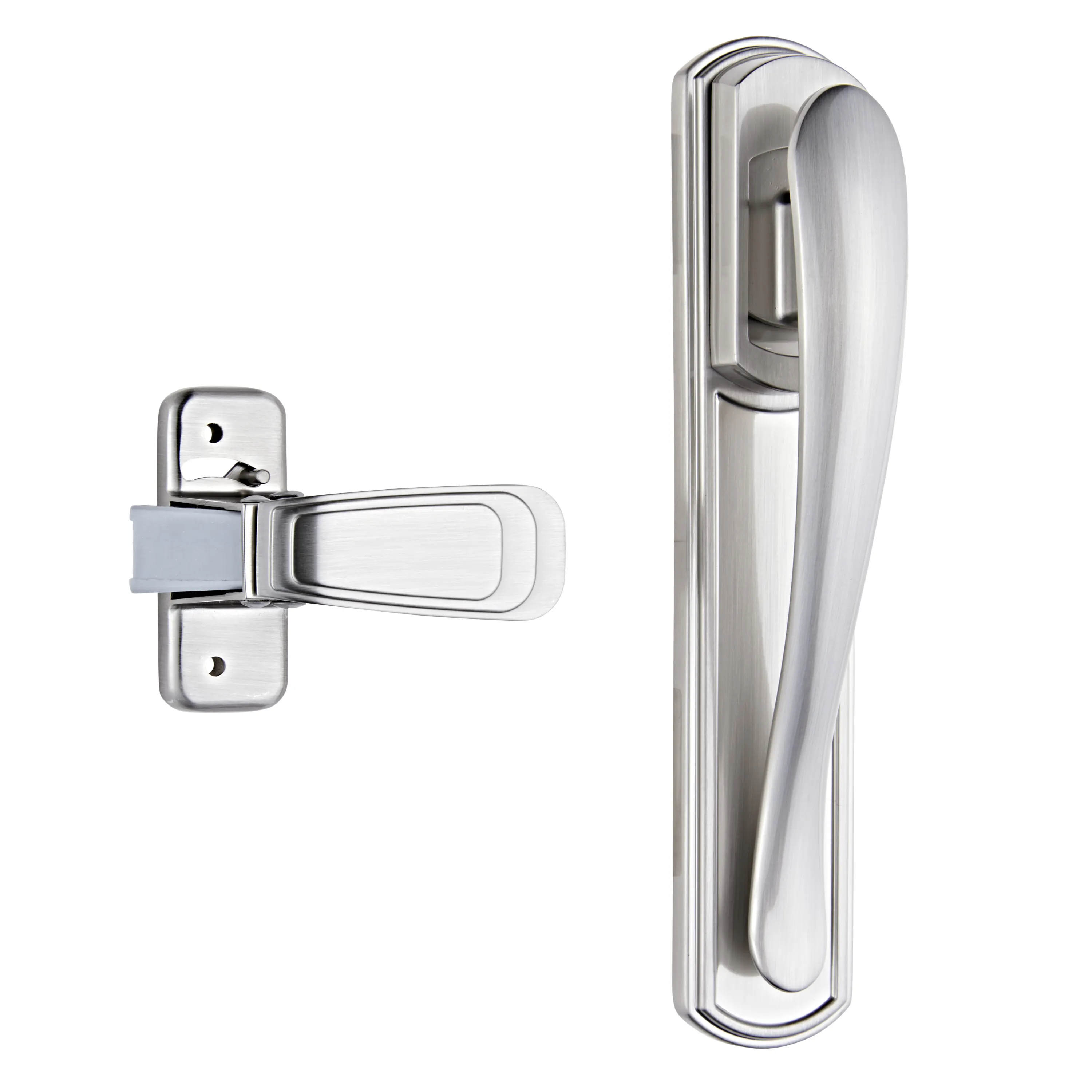 Brookfield Surface Mount Latch, Satin Nickel