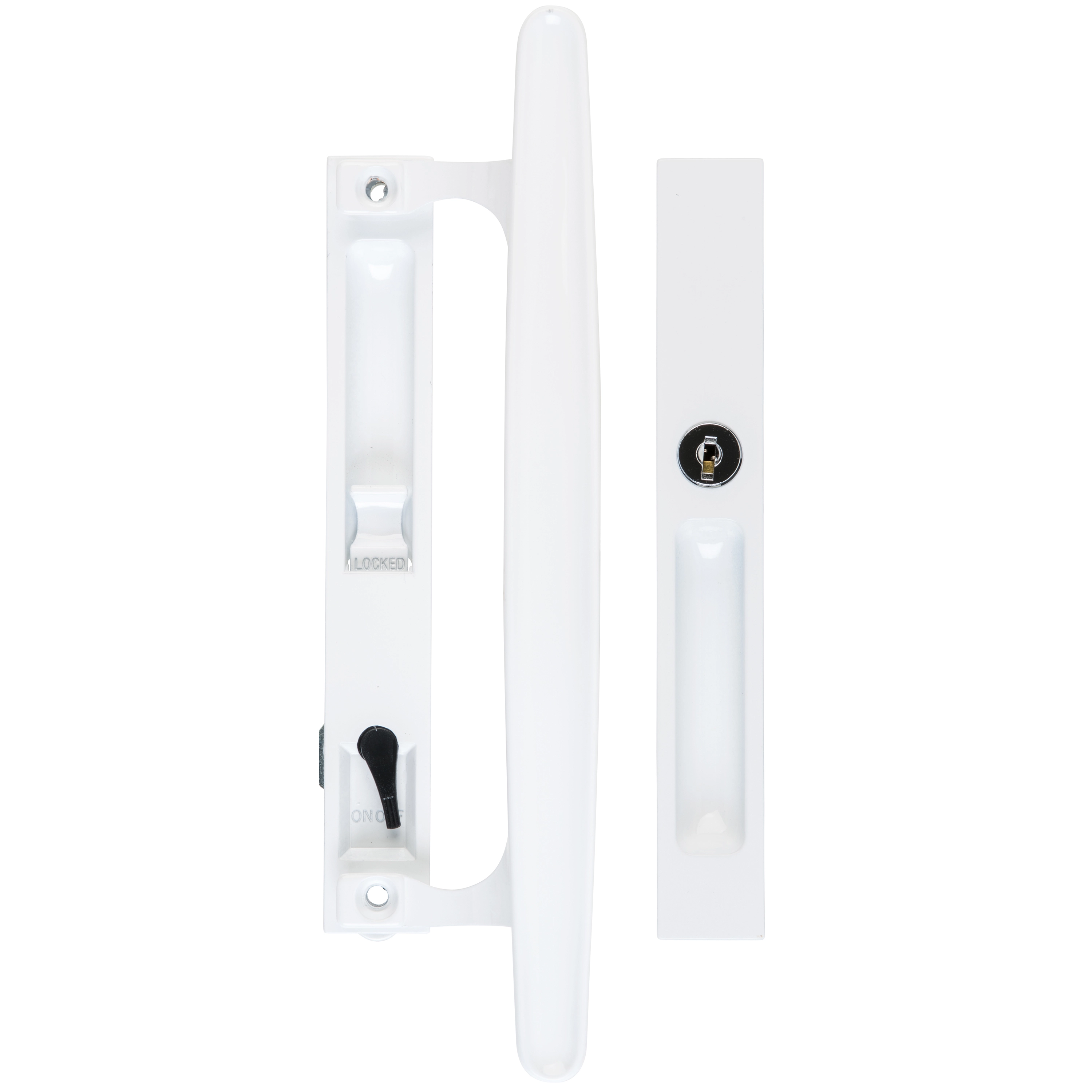 Keyed Flush Mount with Handle