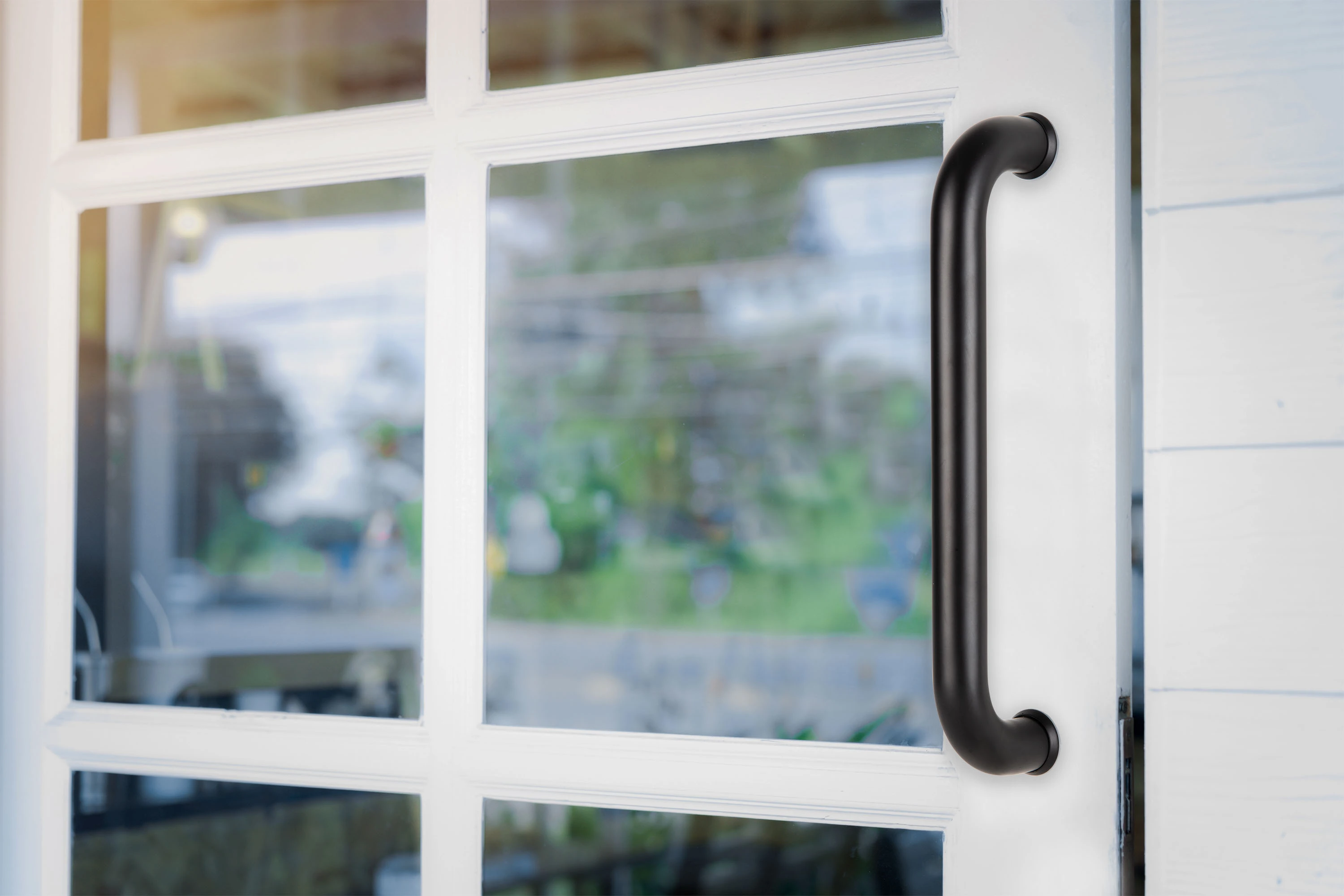 Pull Handle C Style 12", Matte Black variant image view