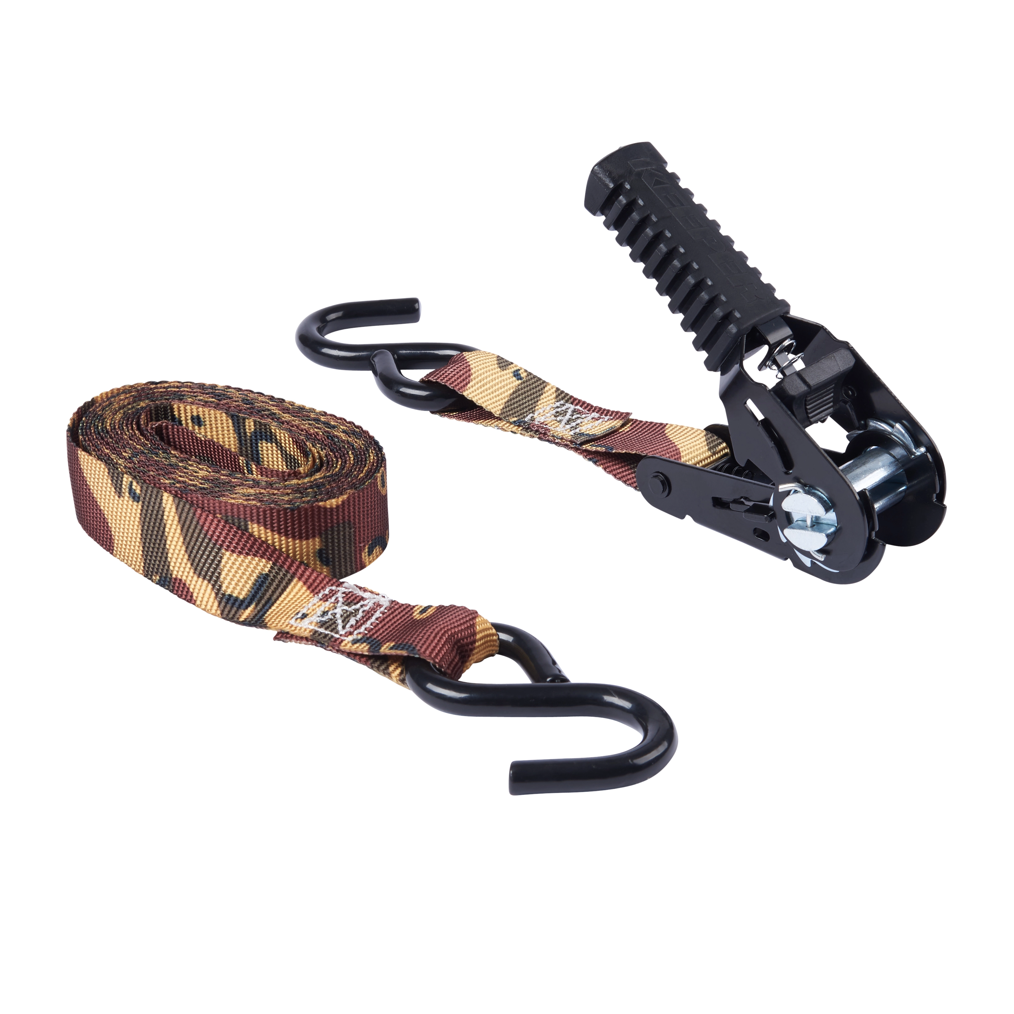 1" x 12' Pistol Grip Ratchet Tie-Down, 500 lbs. WLL variant image view
