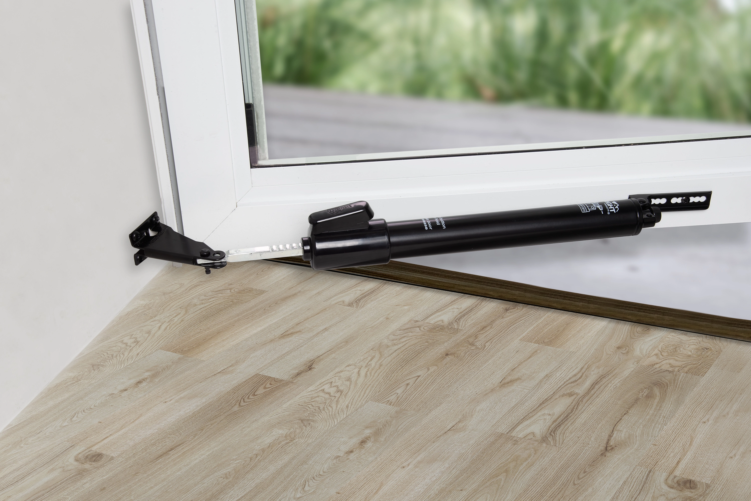 Standard Duty Pneumatic Screen and Storm Door Closer with EZ-HOLD variant image view
