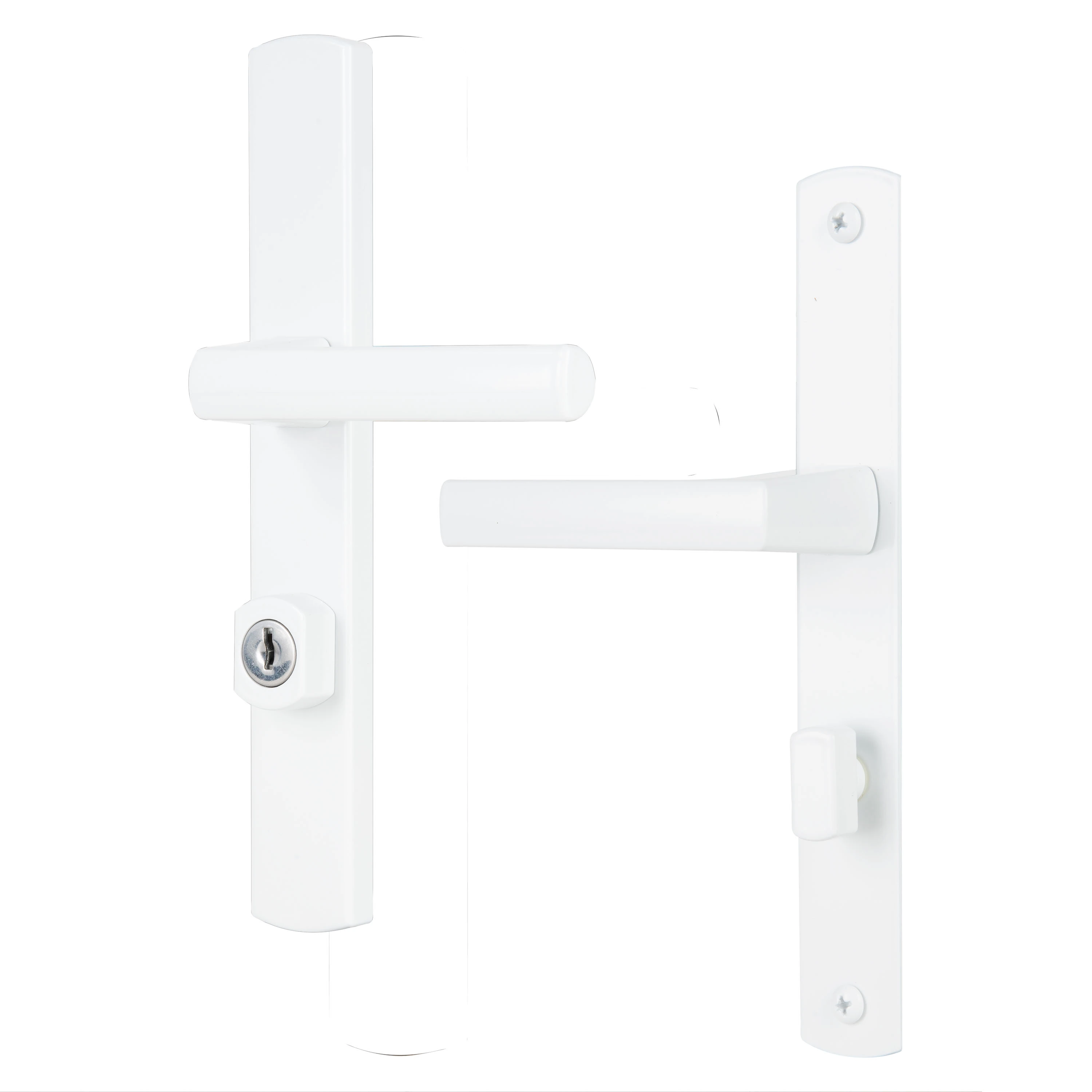 Ventana Contemporary Mortise Keyed Lever Mount Latch with Deadbolt