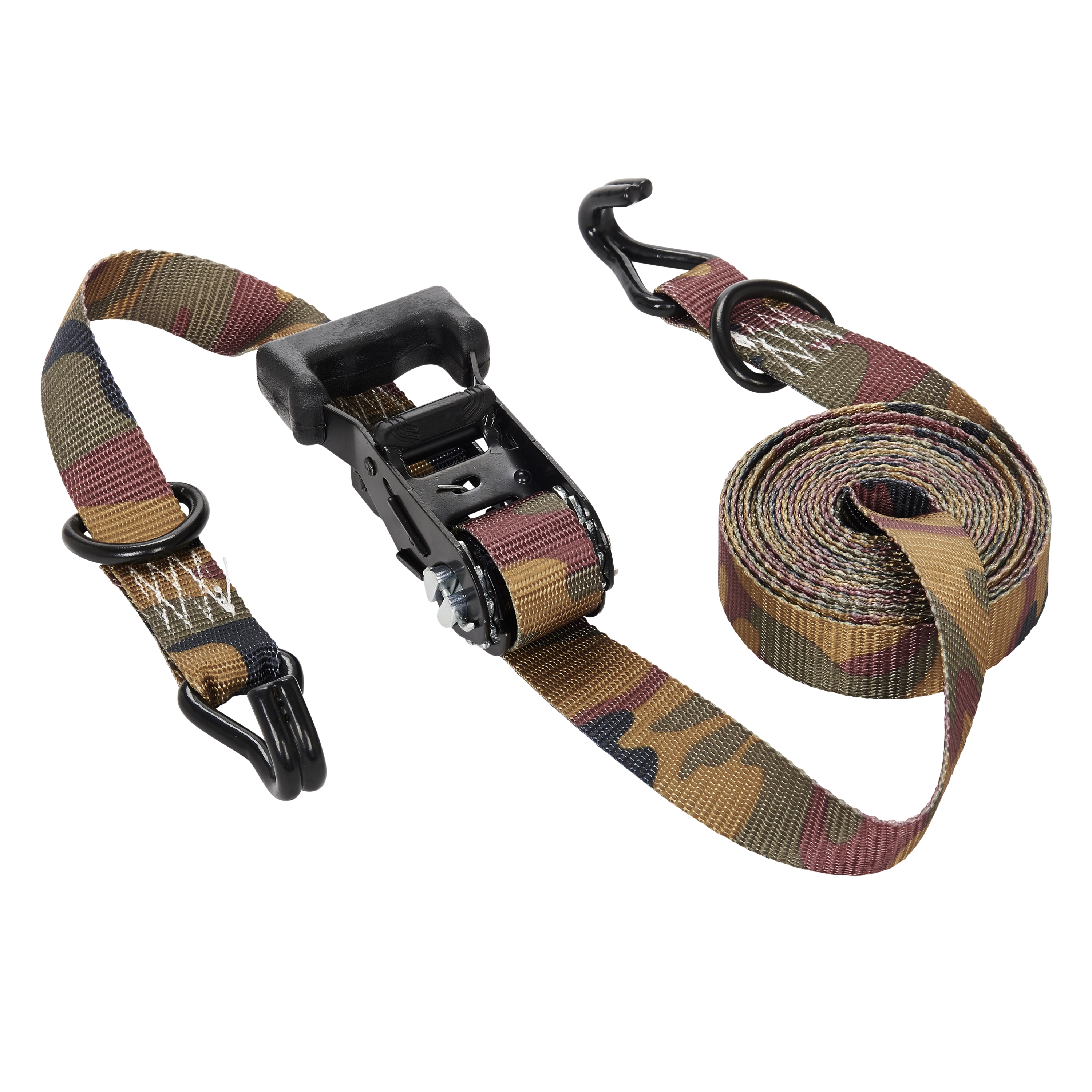 1.25" x 16' High Tension Camo Ratchet Tie-Down variant image view