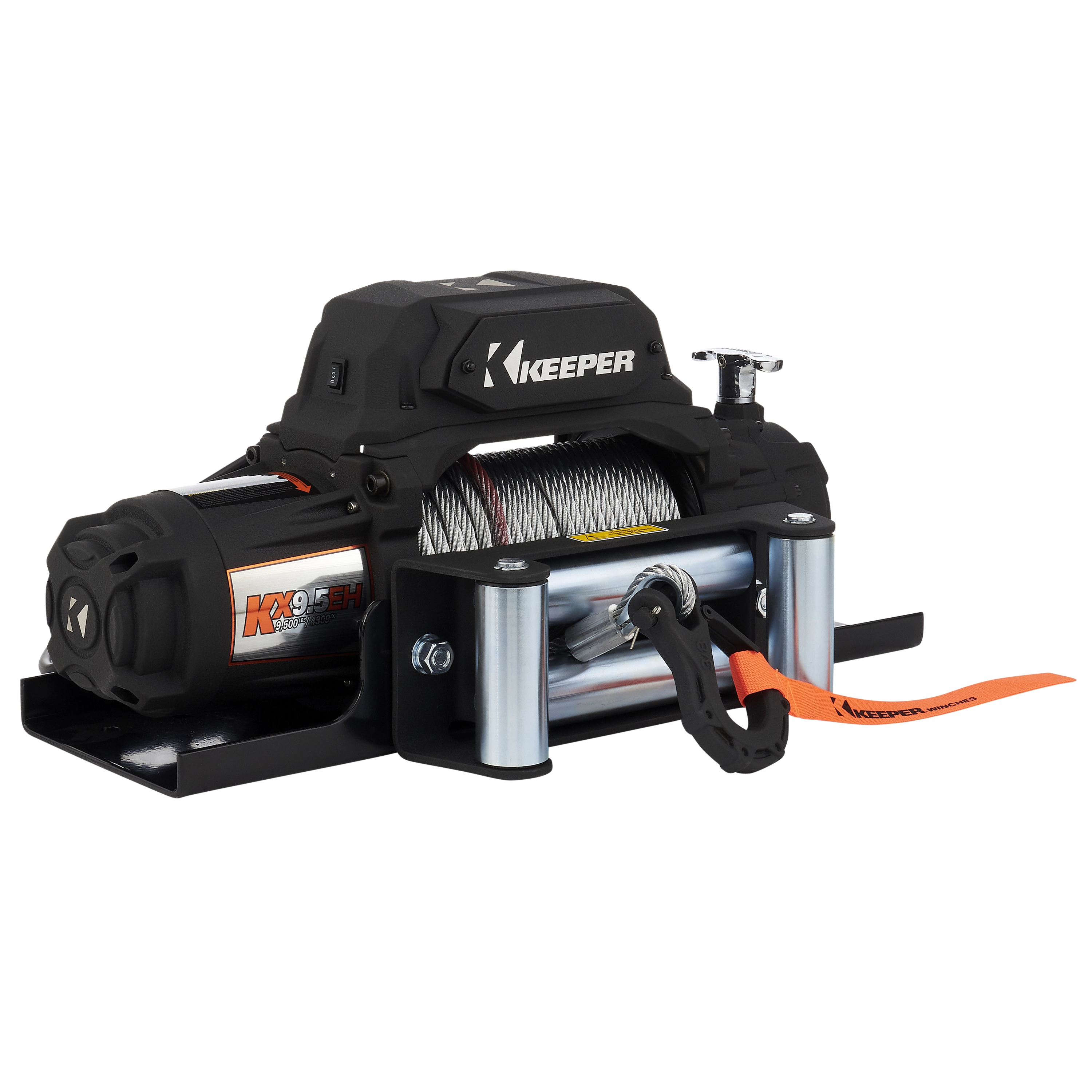 KX9500EH Extreme Series Winch, 9,500 lbs. Single Line Pull Capacity variant image view