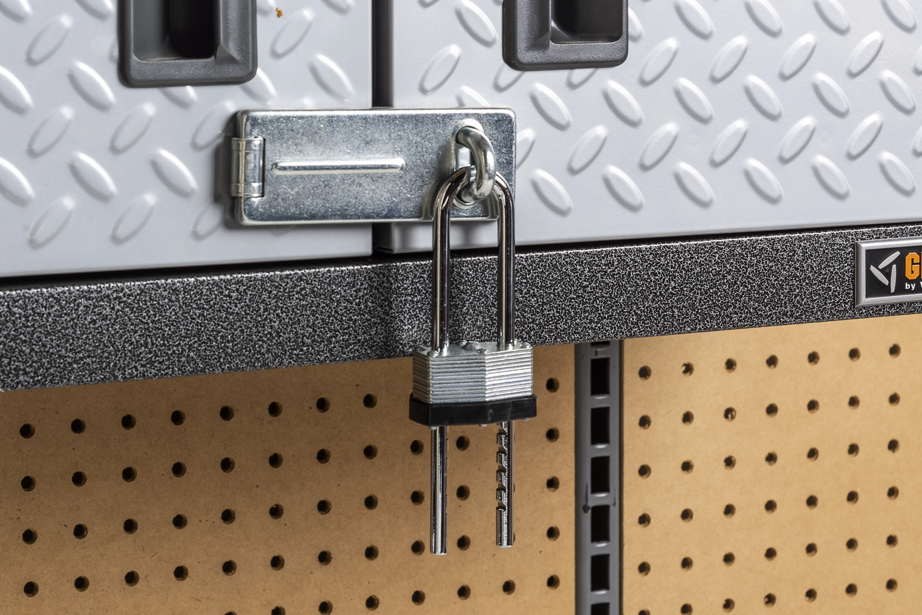 44mm Laminated Steel Keyed Padlock, Adjustable Shackle variant image view
