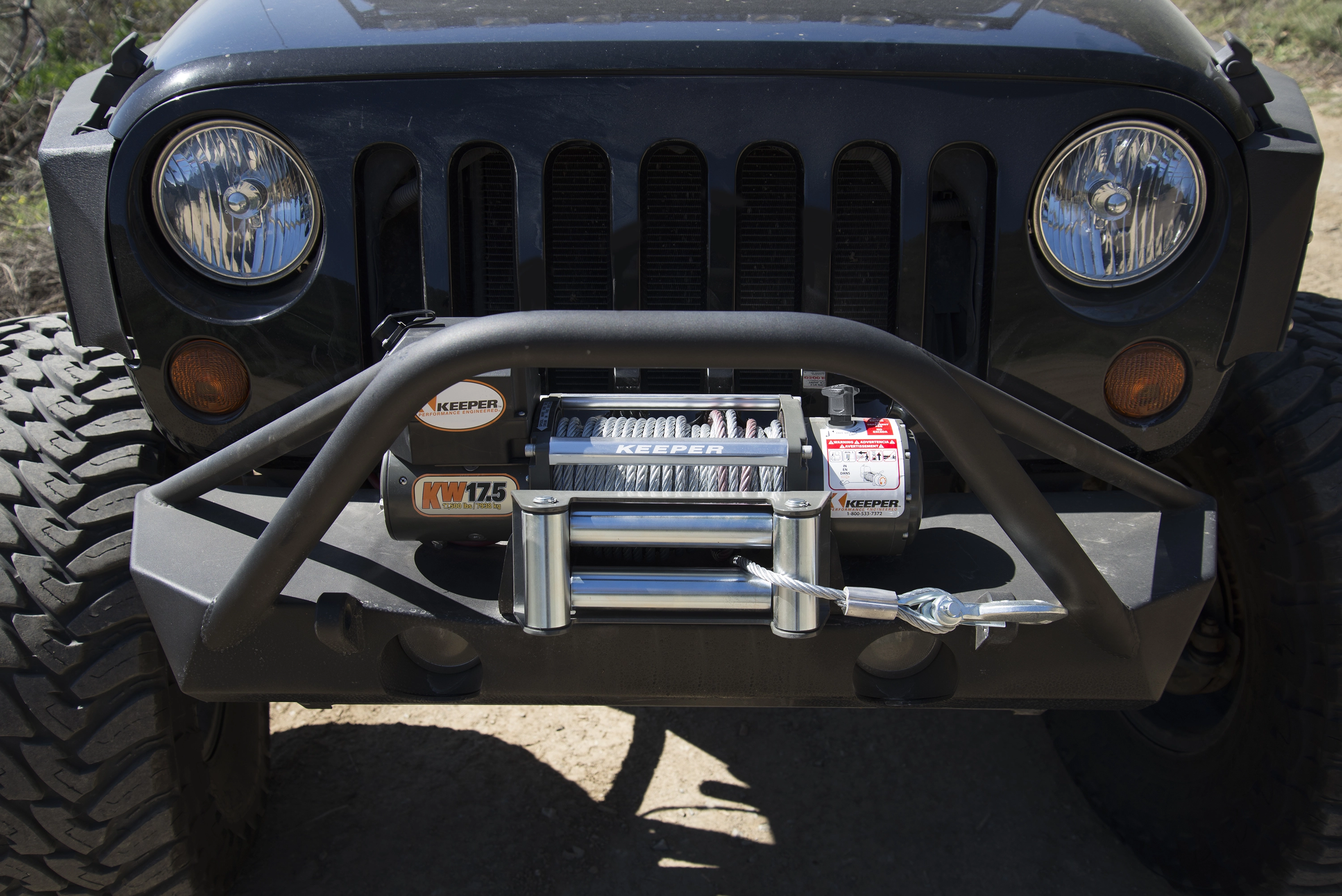 KW17.5 Winch, 17,500 lbs. Single Line Pull Capacity variant image view