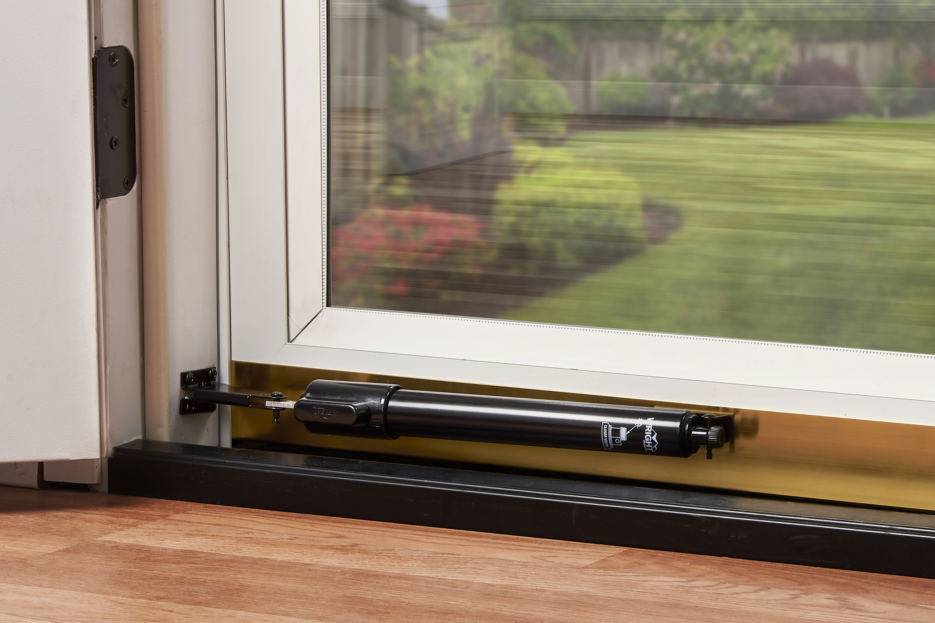 Standard-Duty Pneumatic Screen and Storm Door Closer with EZ-HOLD variant image view