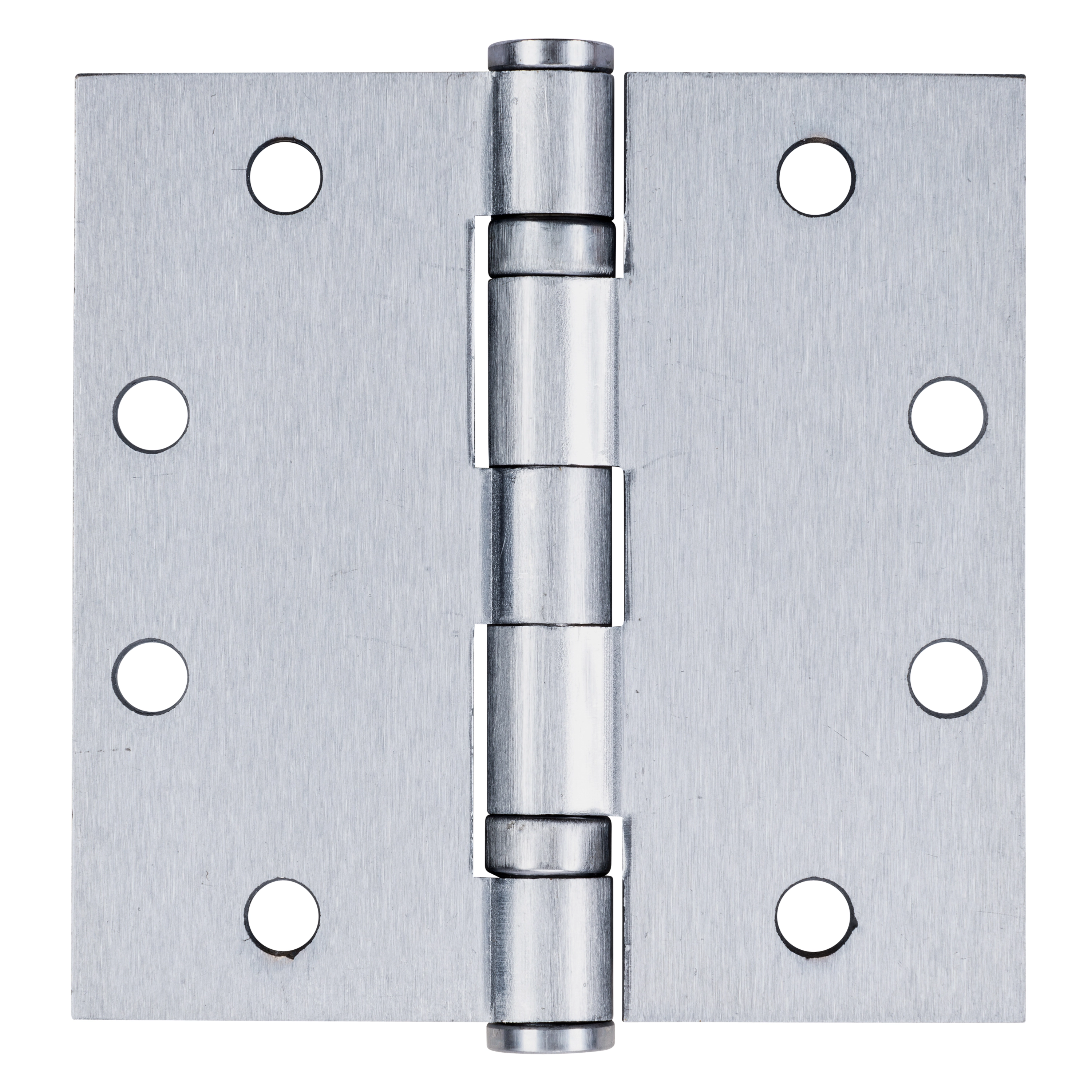 4.5"x4.5" Ball Bearing Door Hinge, Satin Chrome variant image view