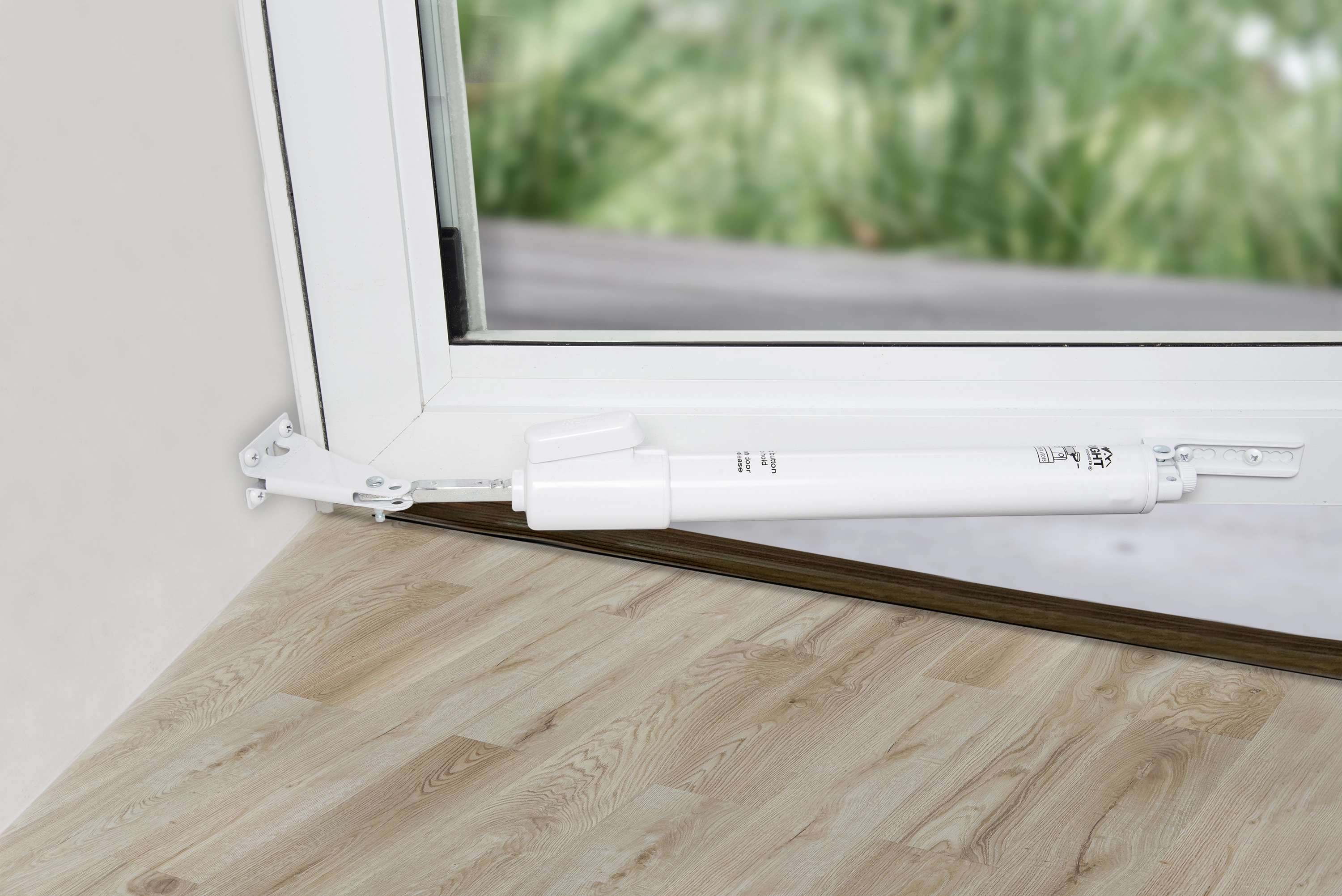 Standard Duty Pneumatic Screen and Storm Door Closer with EZ-HOLD variant image view