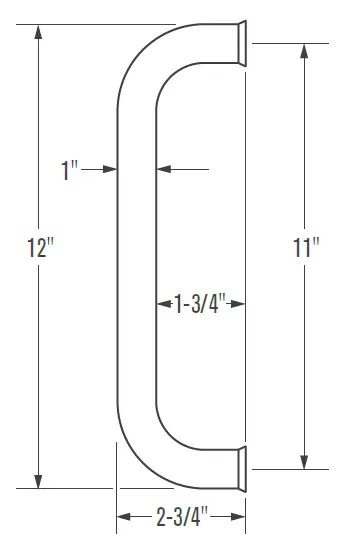 UH40094 Dimension Drawing