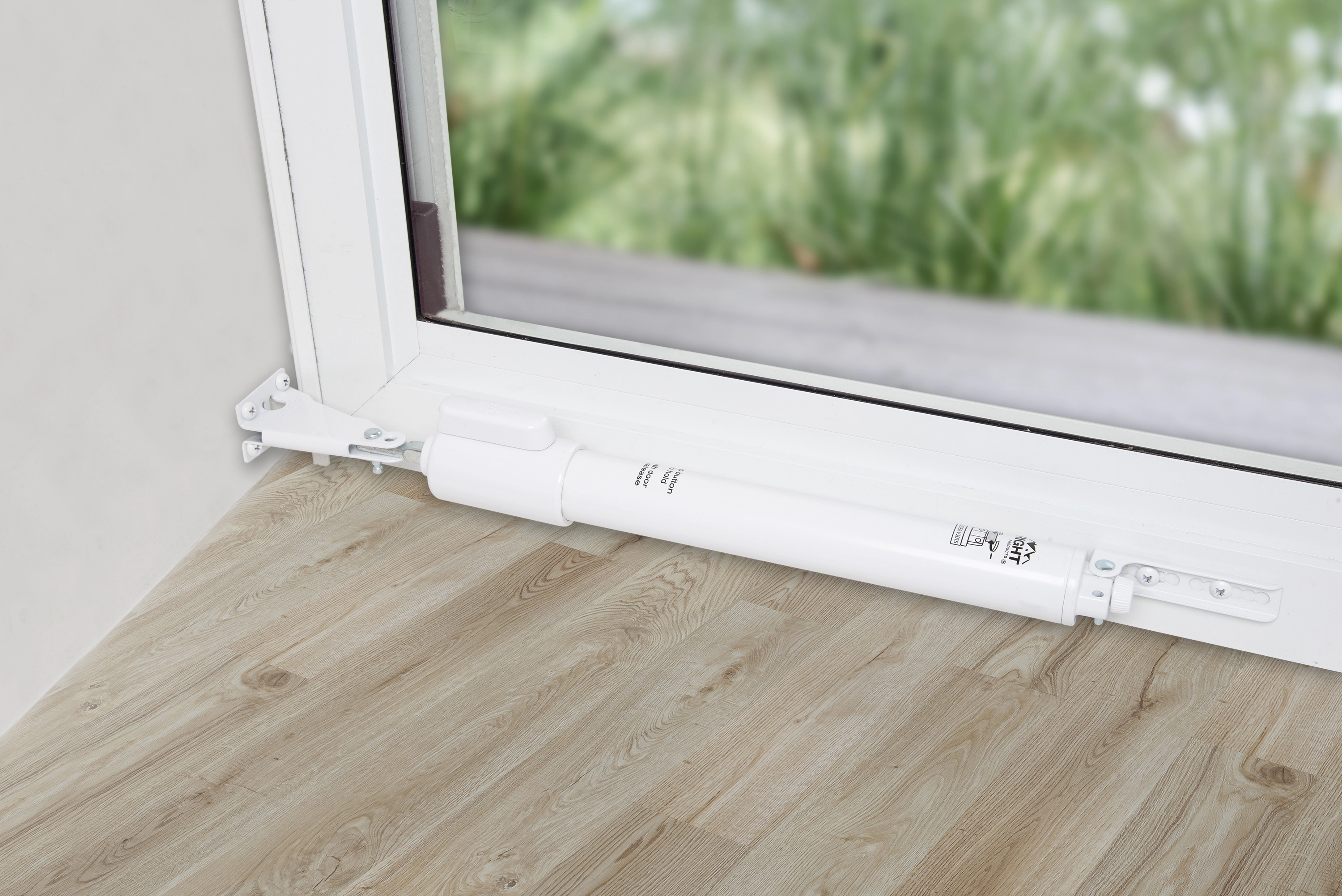 Standard Duty Pneumatic Screen and Storm Door Closer with EZ-HOLD variant image view