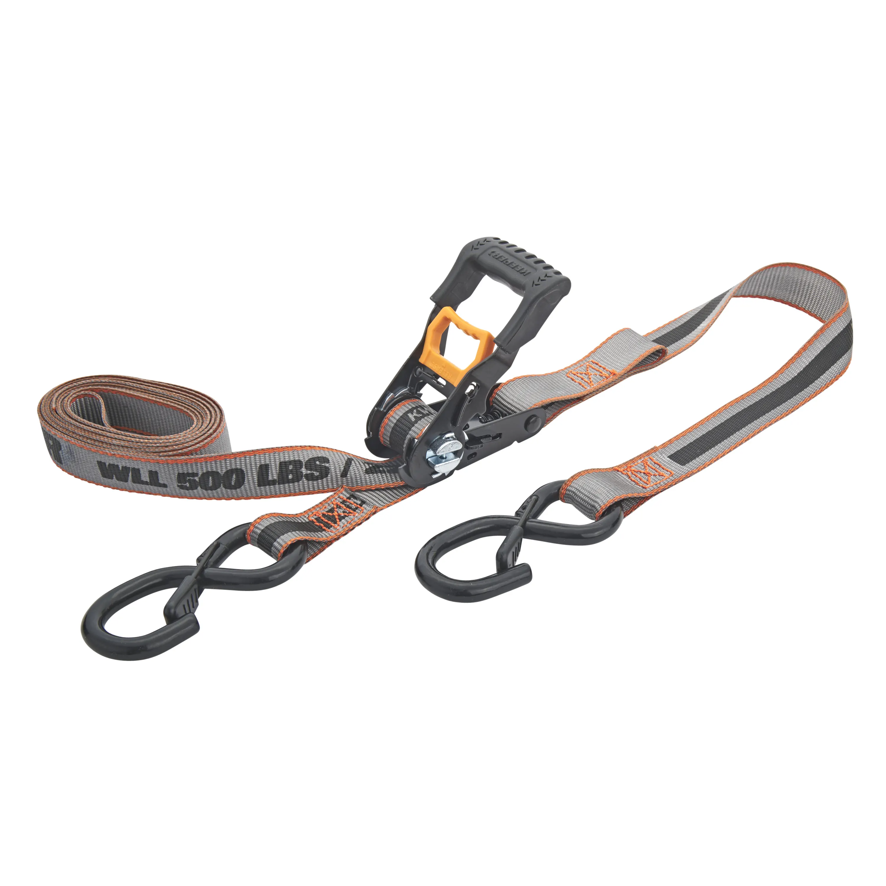 Kwikfeed Ratchet Tie Down 1"x12' 500 lbs. 2 Pack