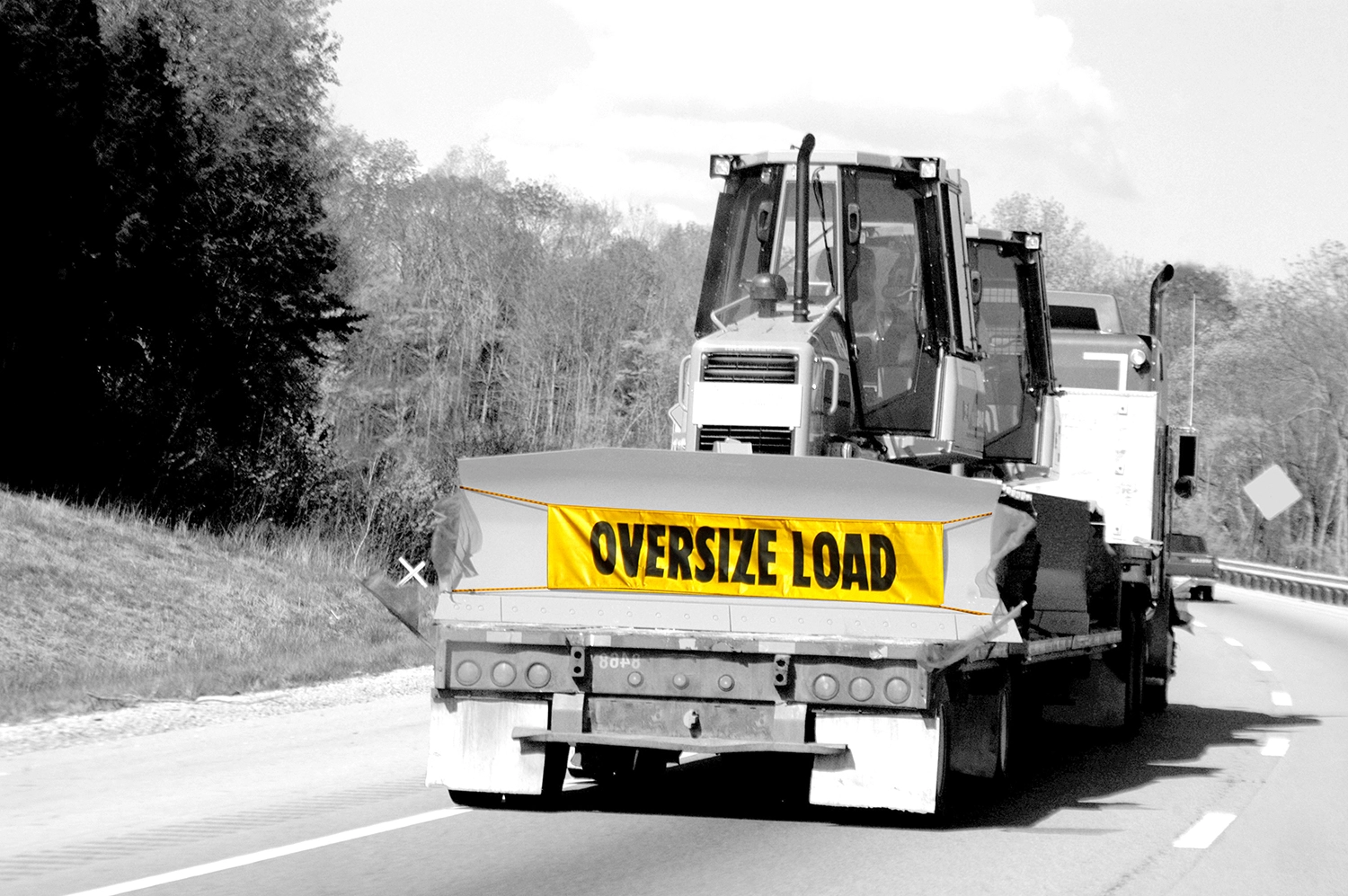 Reversible Oversize/Wide Load Banner variant image view