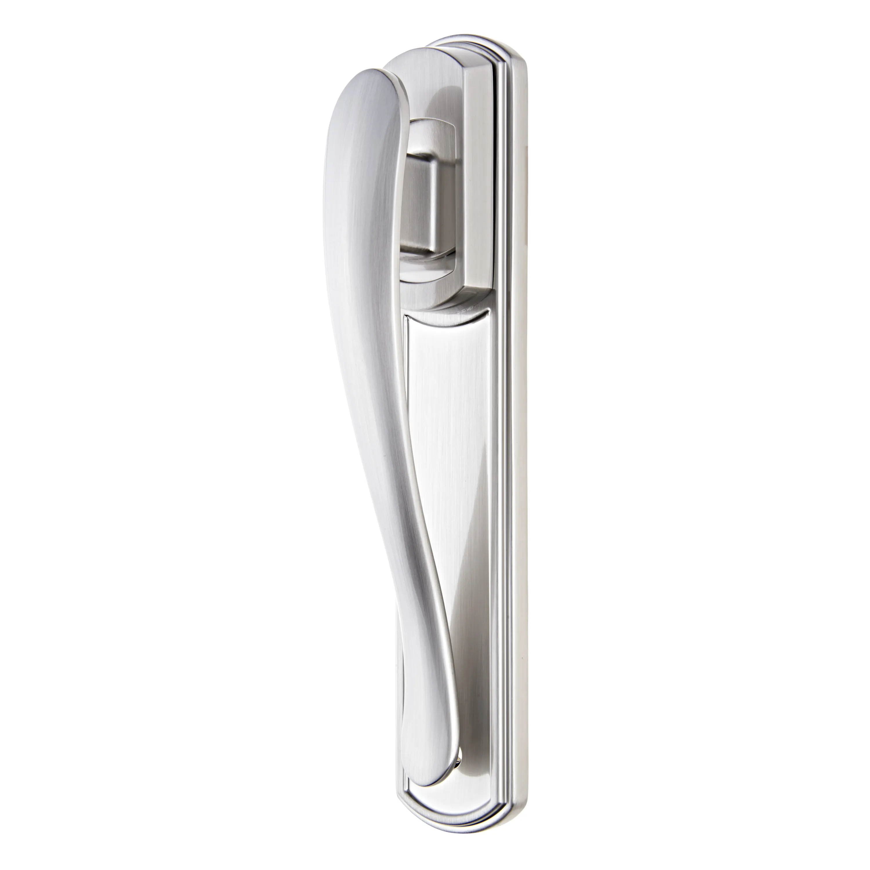 Brookfield Surface Mount Latch, Satin Nickel variant image view