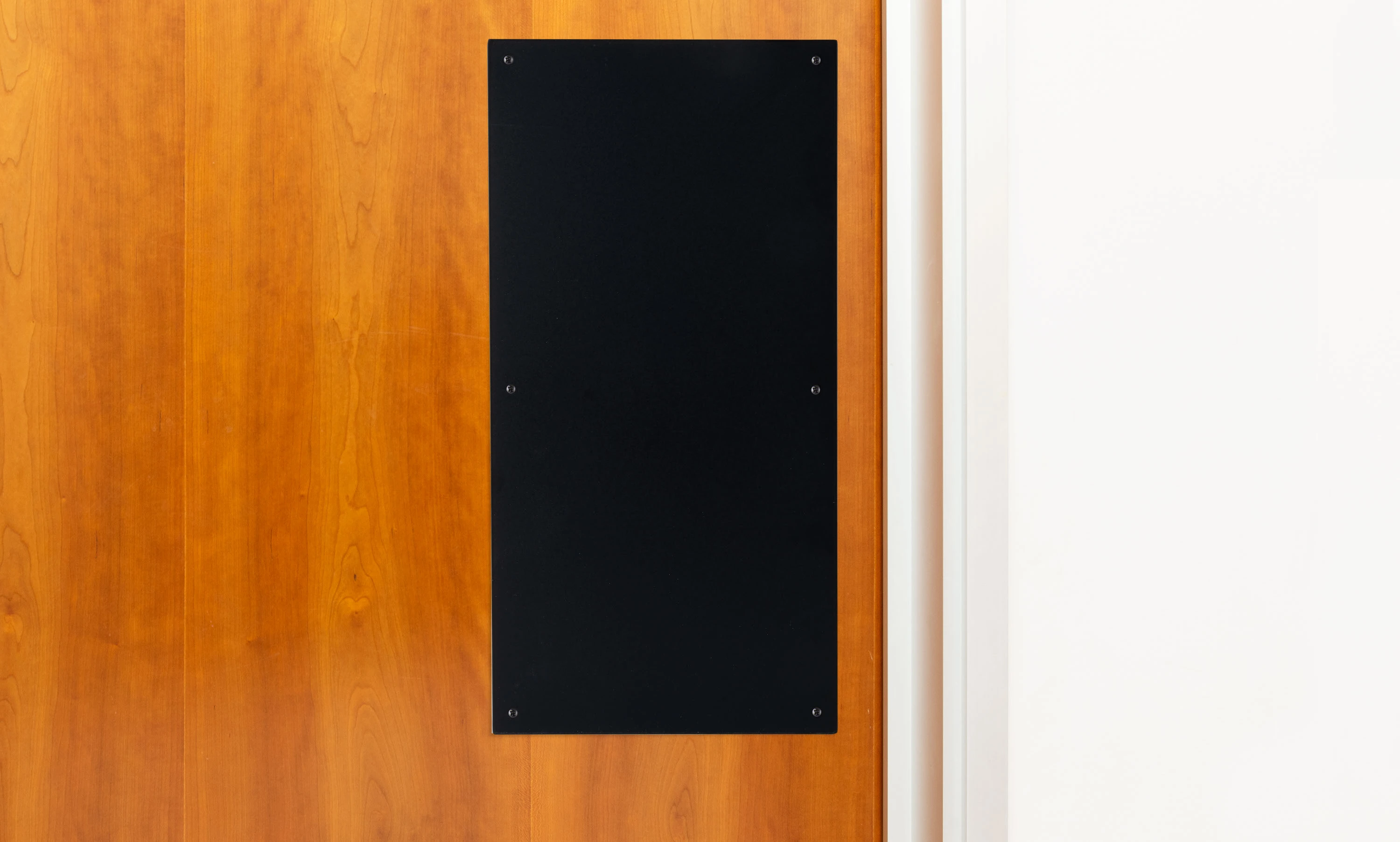 8"x16" Push Plate, Matte Black variant image view
