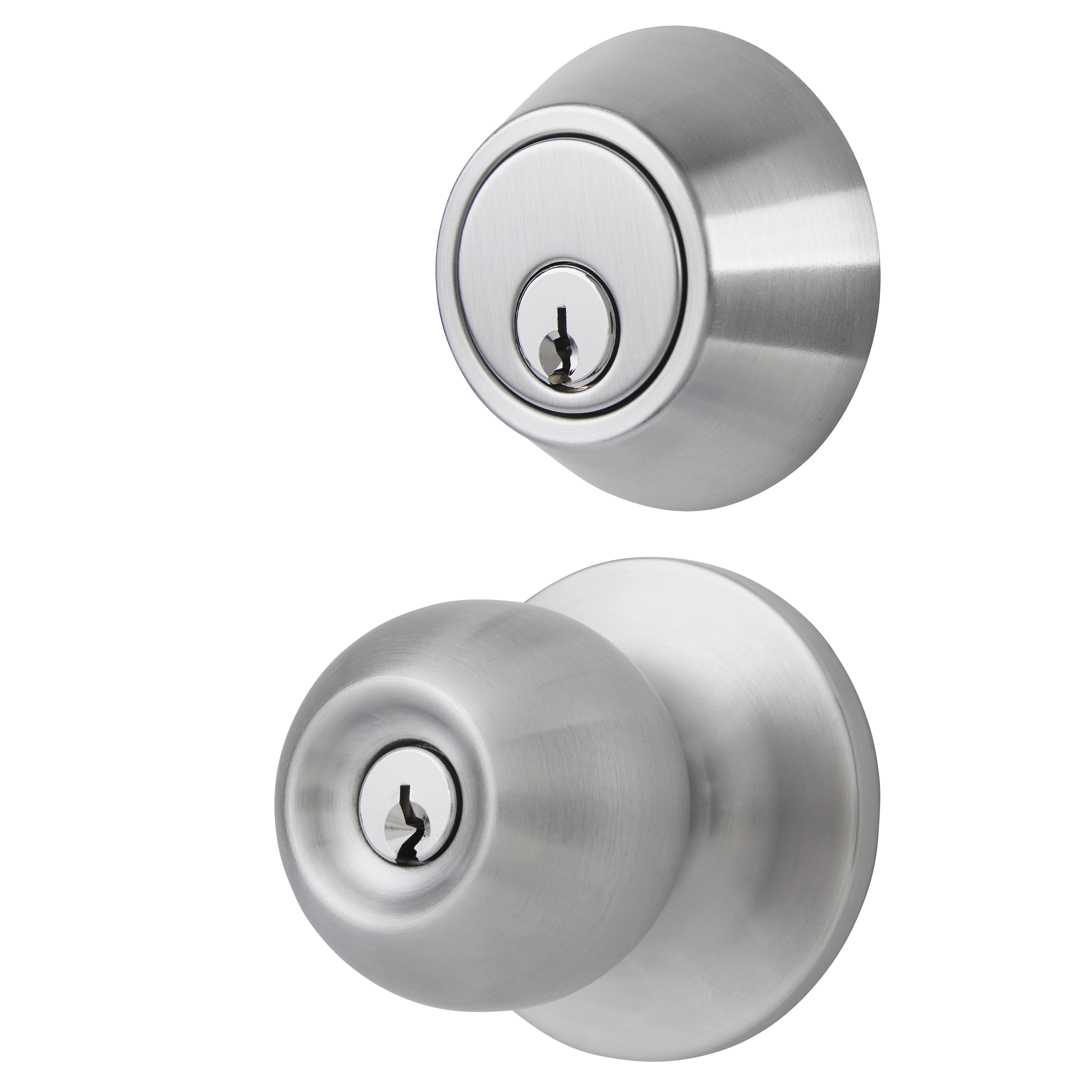 Keyed Entry Knob with Deadbolt variant image view