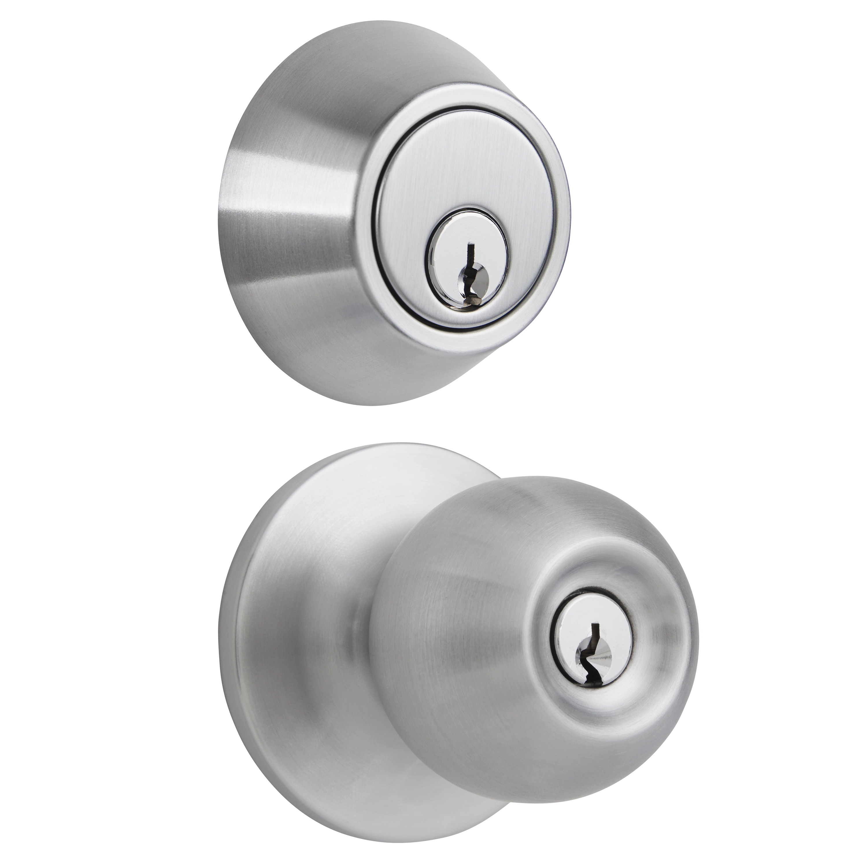 Light Duty Knob Deadbolt Combo