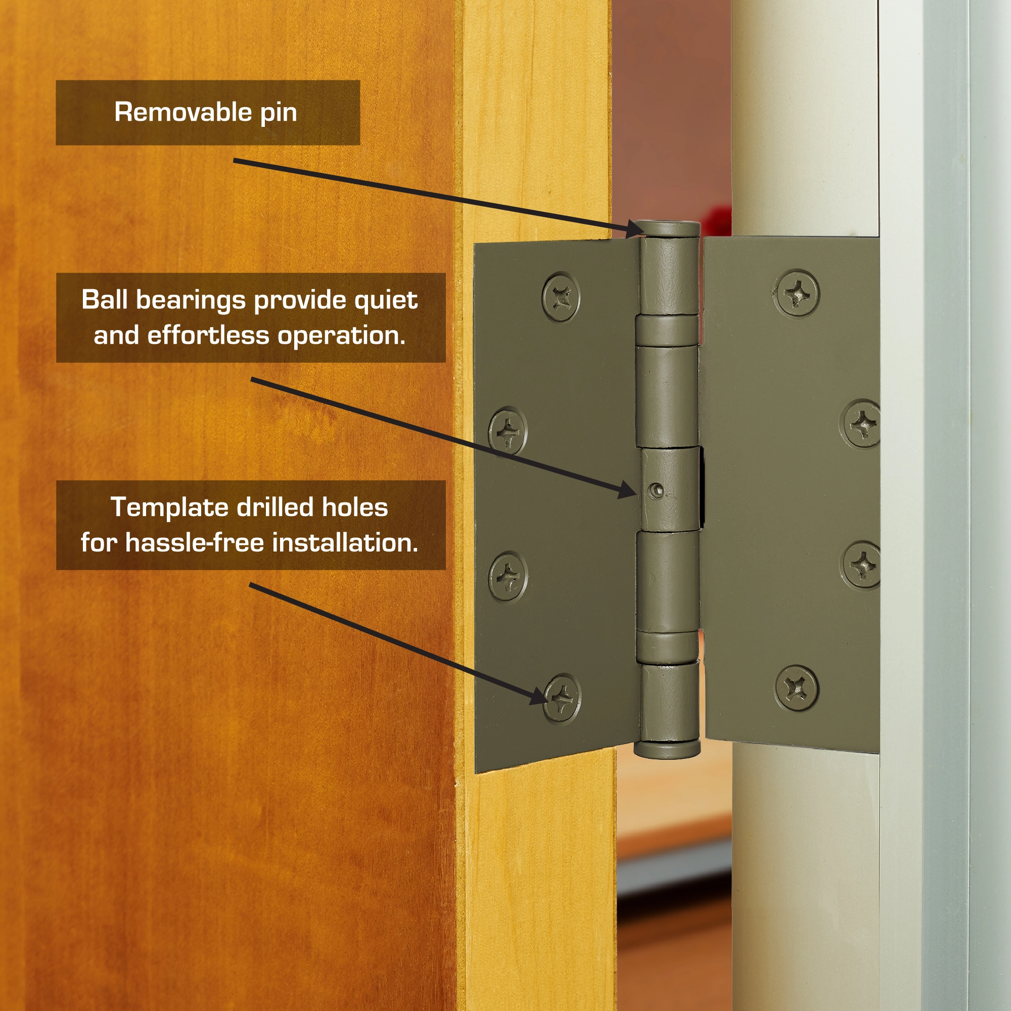 Ball Bearing Door Hinge variant image view